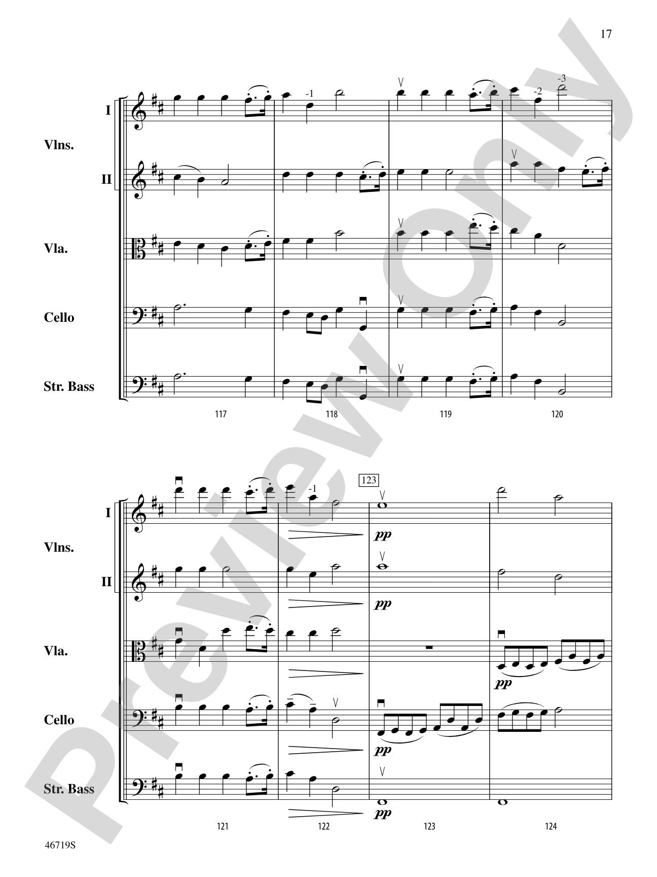 Symphony No. 5: String Orchestra Conductor Score & Parts
