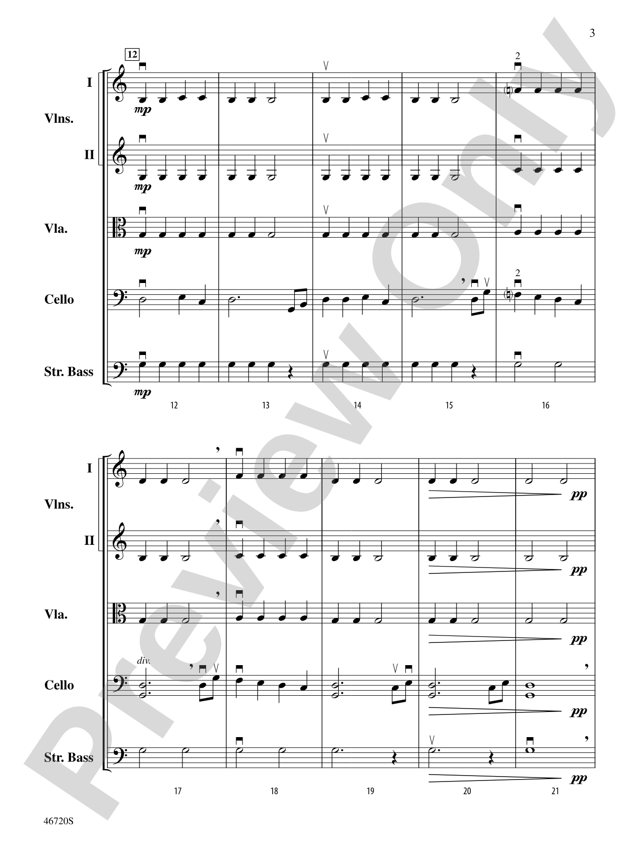Coronation of the Queen: String Orchestra Conductor Score & Parts