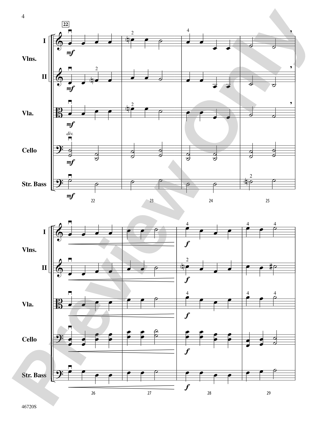 Coronation of the Queen: String Orchestra Conductor Score & Parts