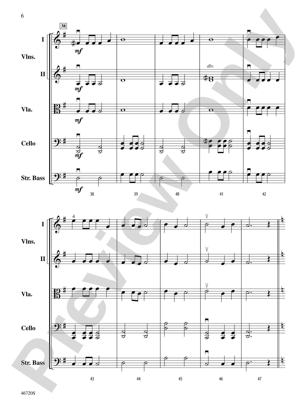 Coronation of the Queen: String Orchestra Conductor Score & Parts