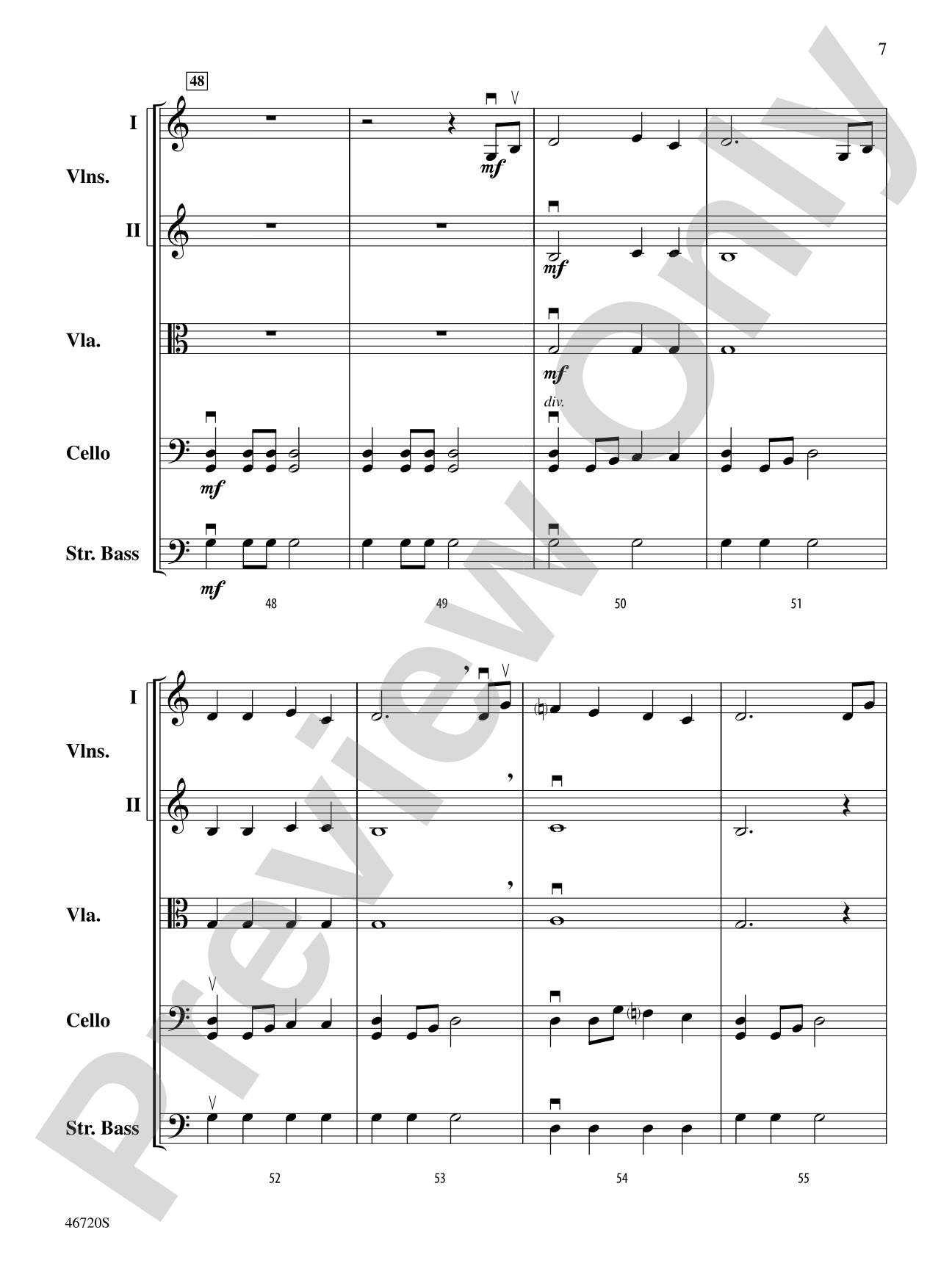 Coronation of the Queen: String Orchestra Conductor Score & Parts