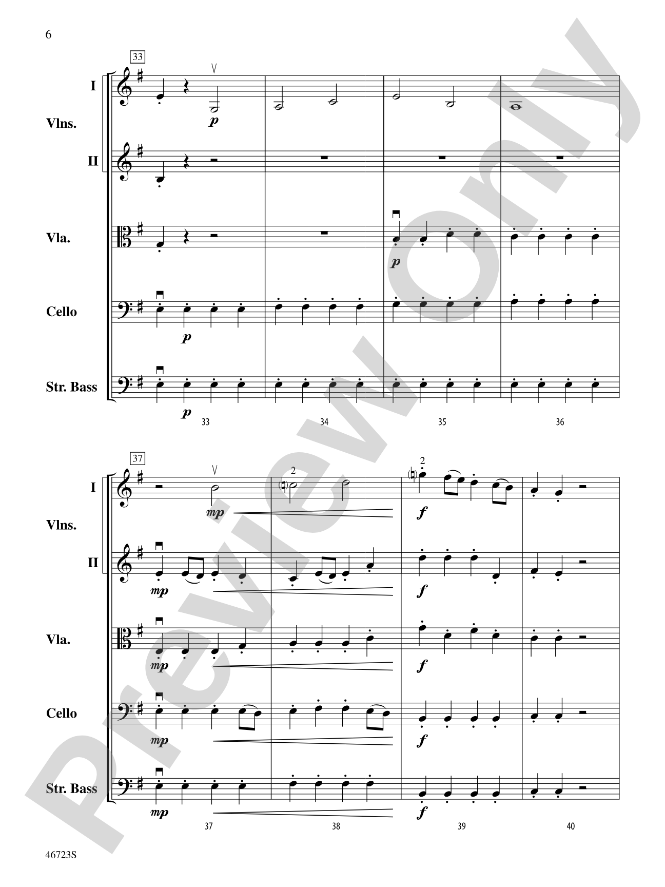 Sky Islands: String Orchestra Conductor Score & Parts