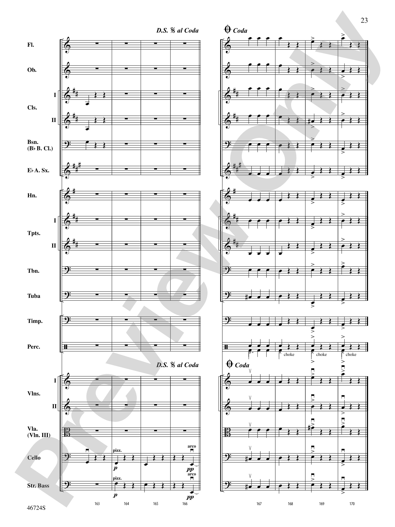 Symphony No. 5: Full Orchestra Conductor Score & Parts