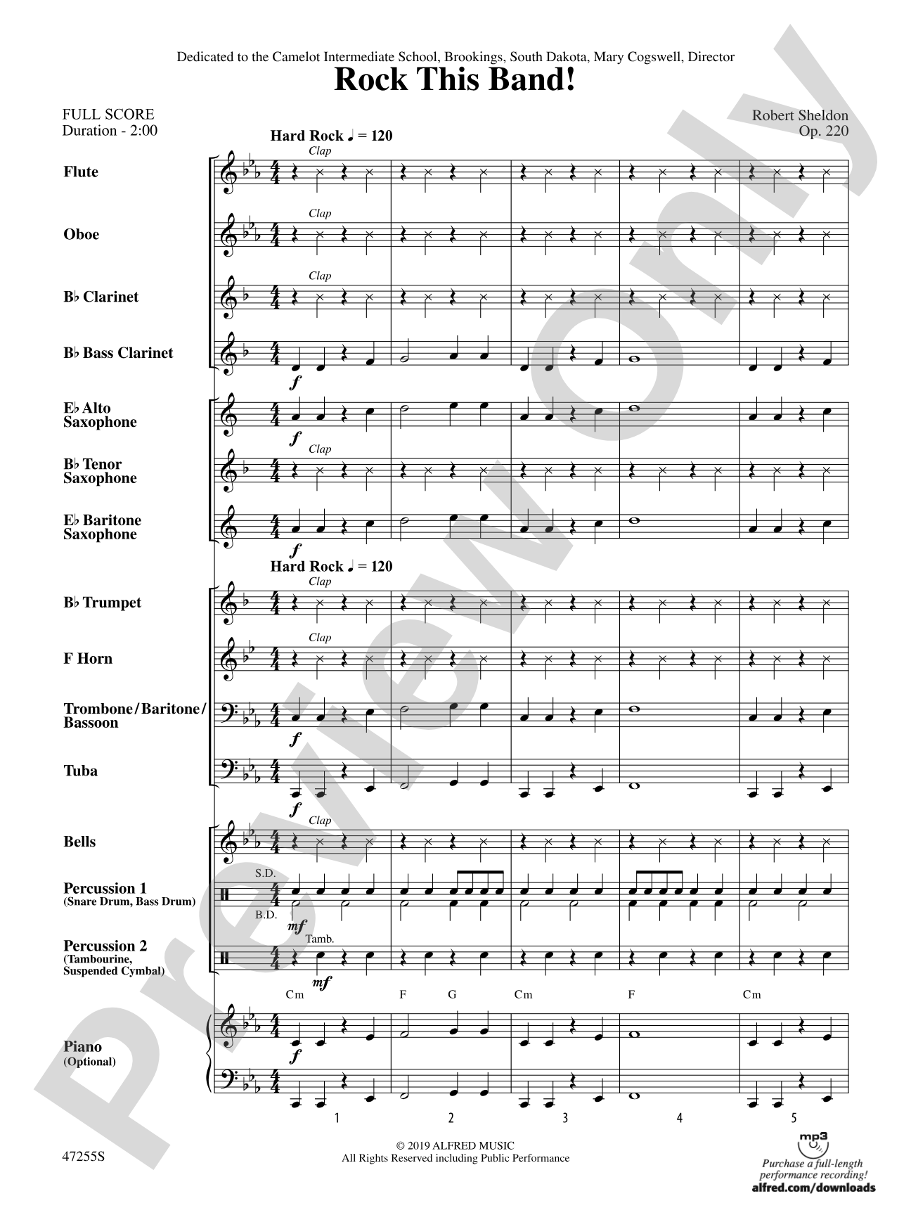 Rock This Band!: Concert Band Conductor Score & Parts