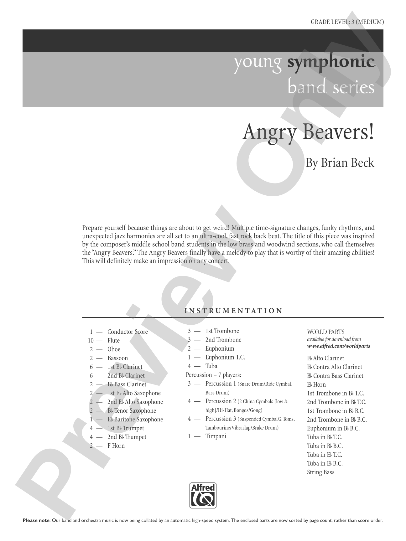 Angry Beavers!: Score