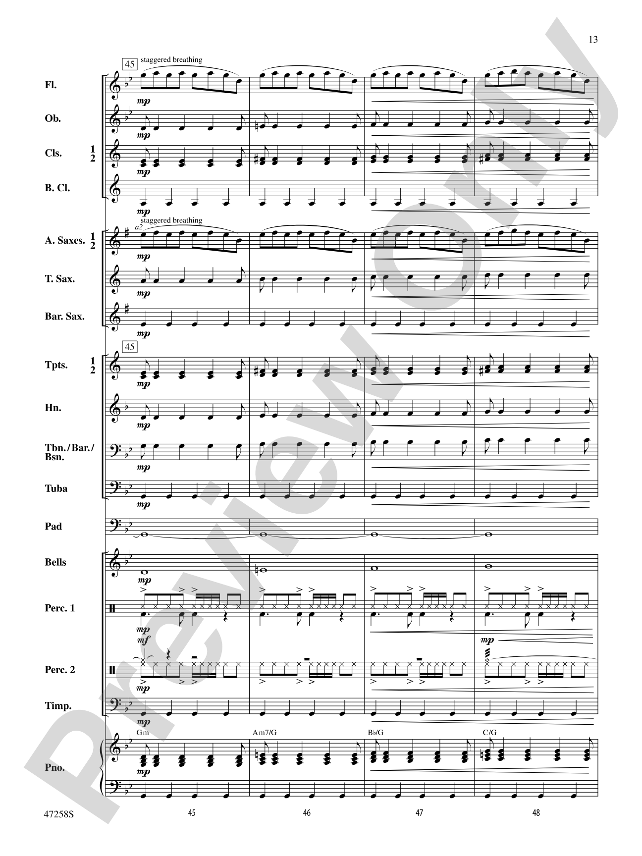 High Octane: Concert Band Conductor Score & Parts
