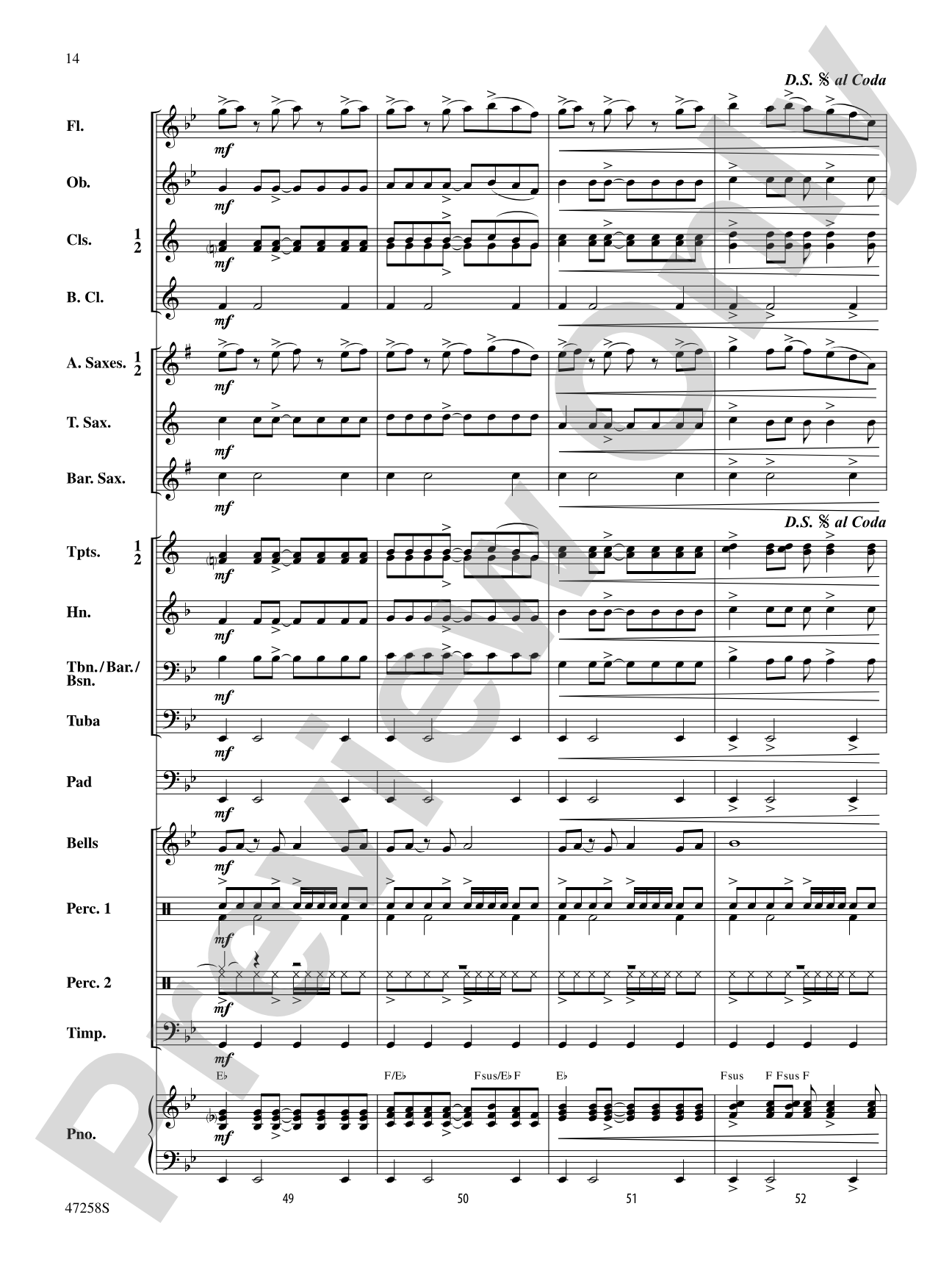 High Octane: Concert Band Conductor Score & Parts