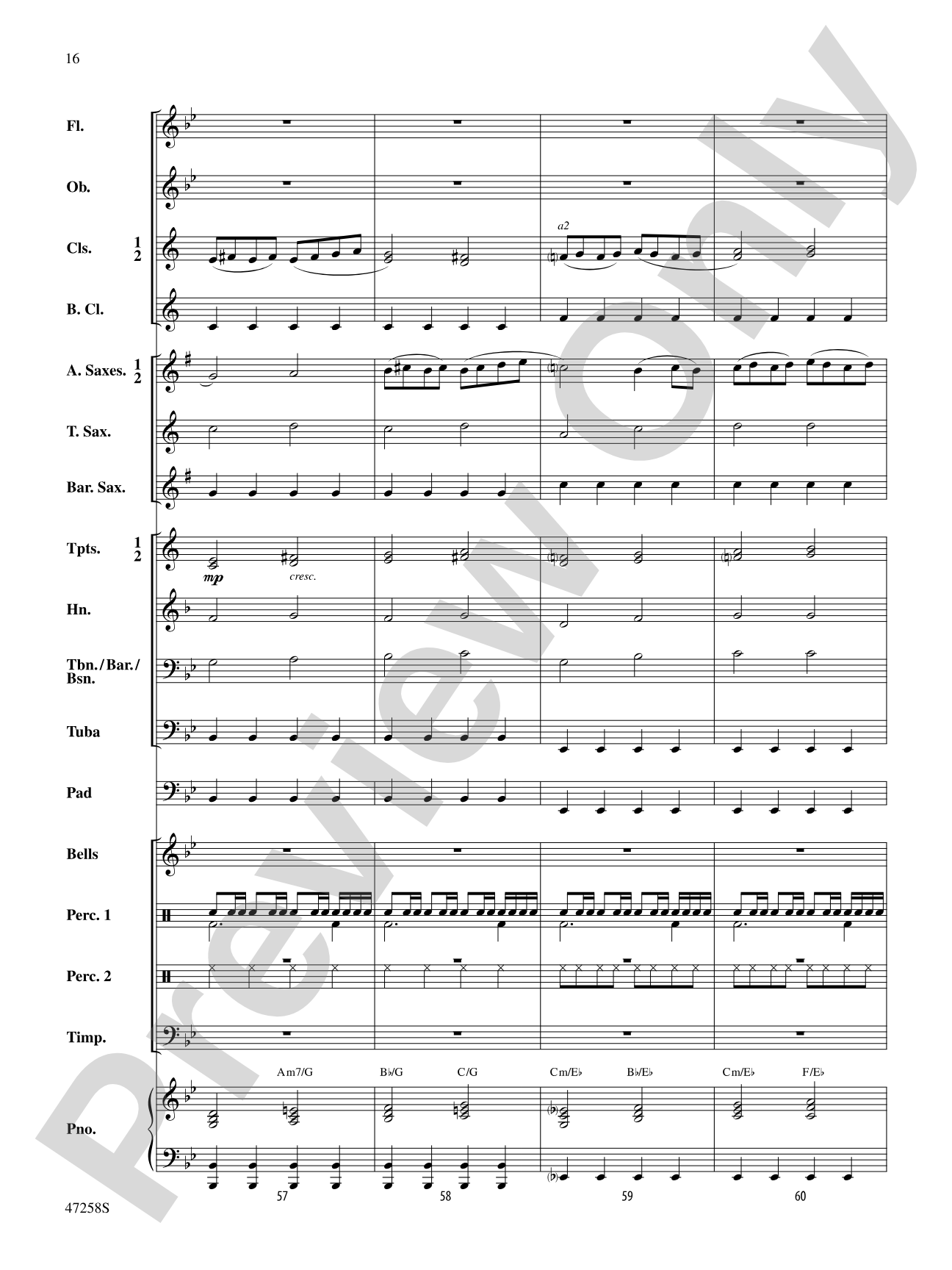 High Octane: Concert Band Conductor Score & Parts