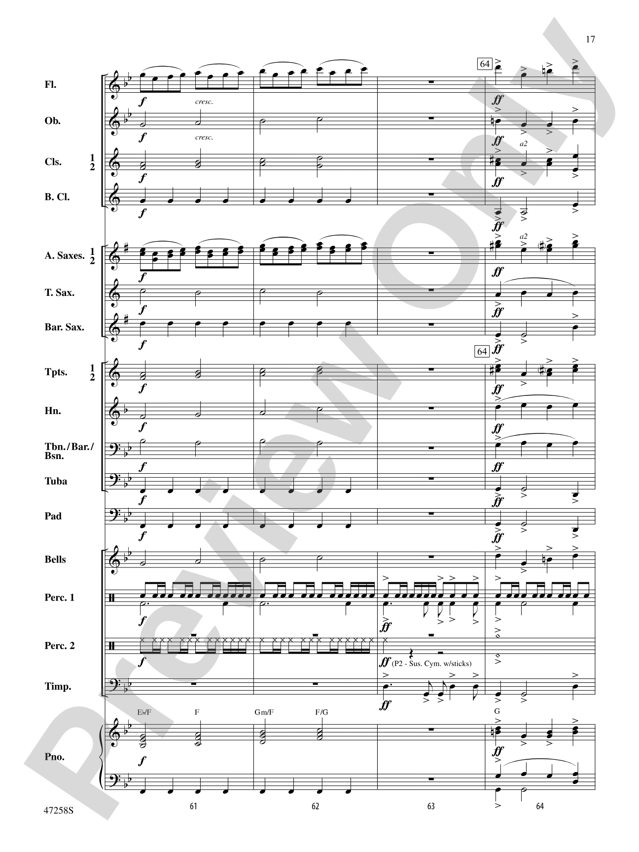 High Octane: Concert Band Conductor Score & Parts