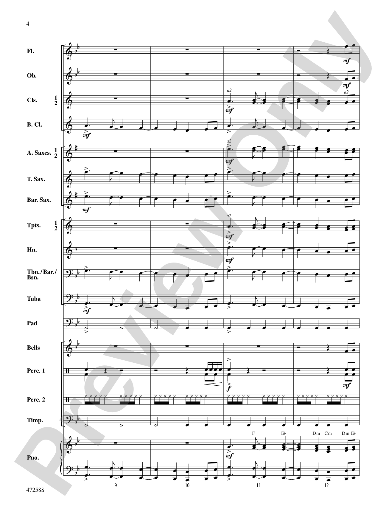 High Octane: Concert Band Conductor Score & Parts