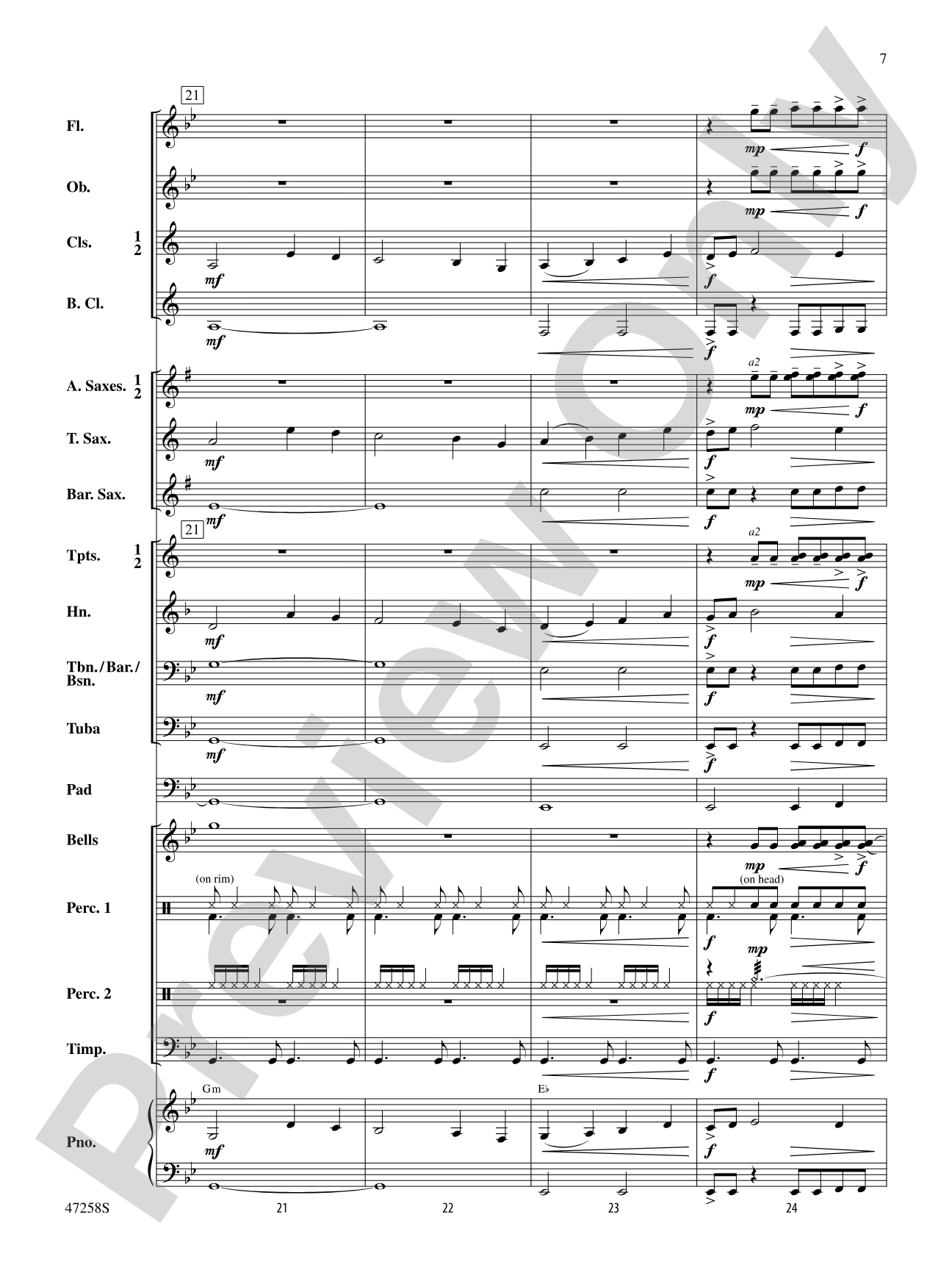 High Octane: Concert Band Conductor Score & Parts