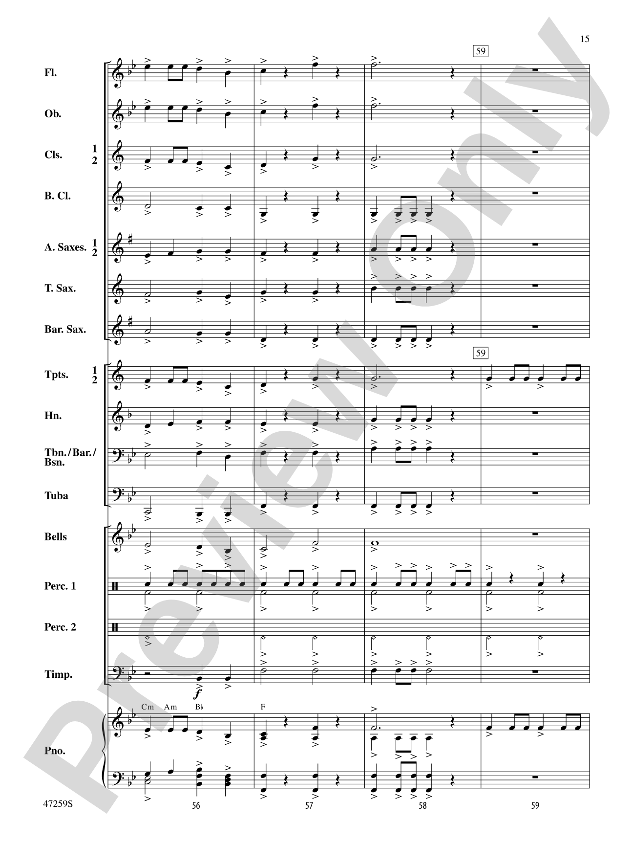 Animal Parade: Concert Band Conductor Score & Parts