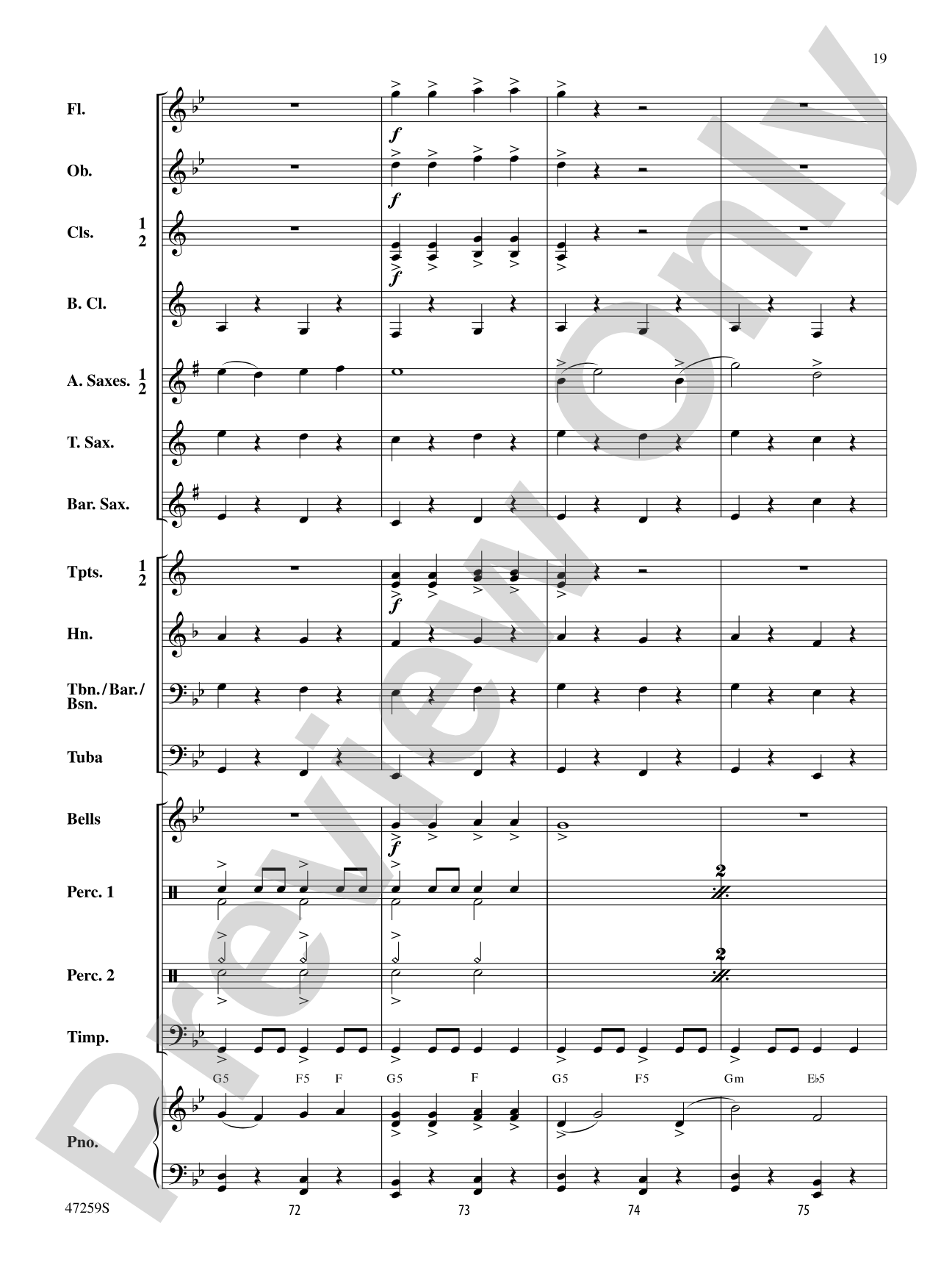 Animal Parade: Concert Band Conductor Score & Parts