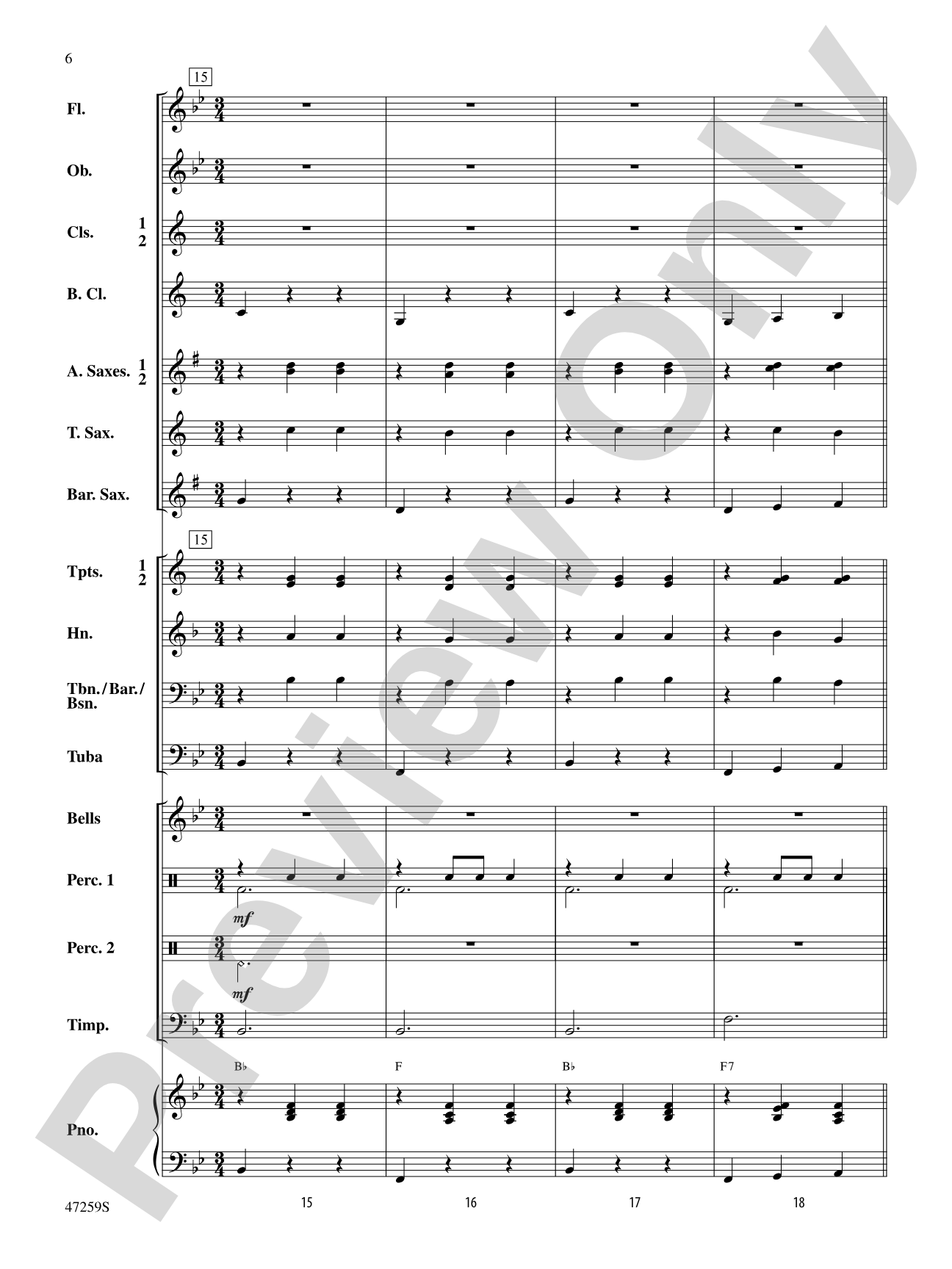 Animal Parade: Concert Band Conductor Score & Parts
