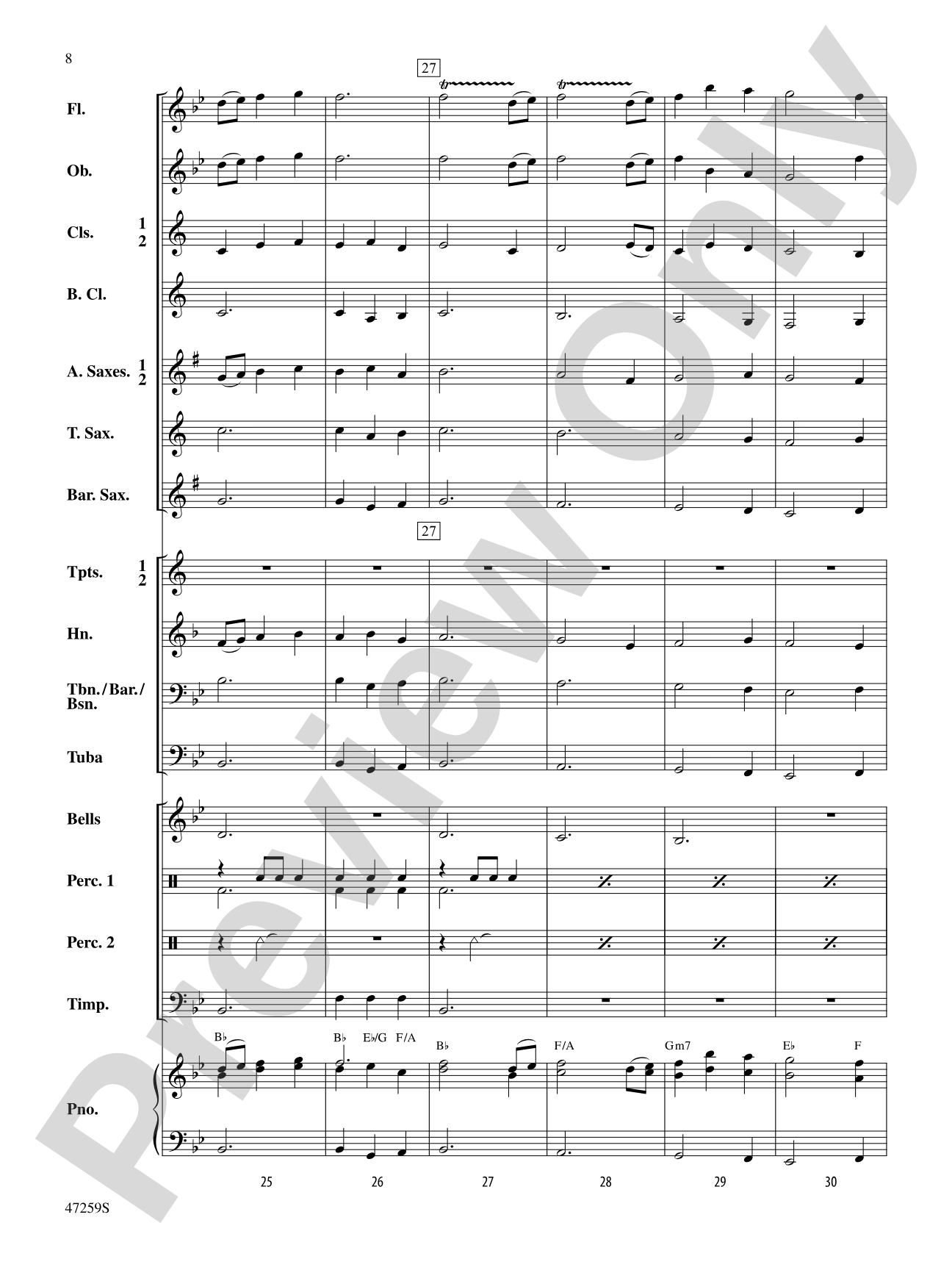 Animal Parade: Concert Band Conductor Score & Parts