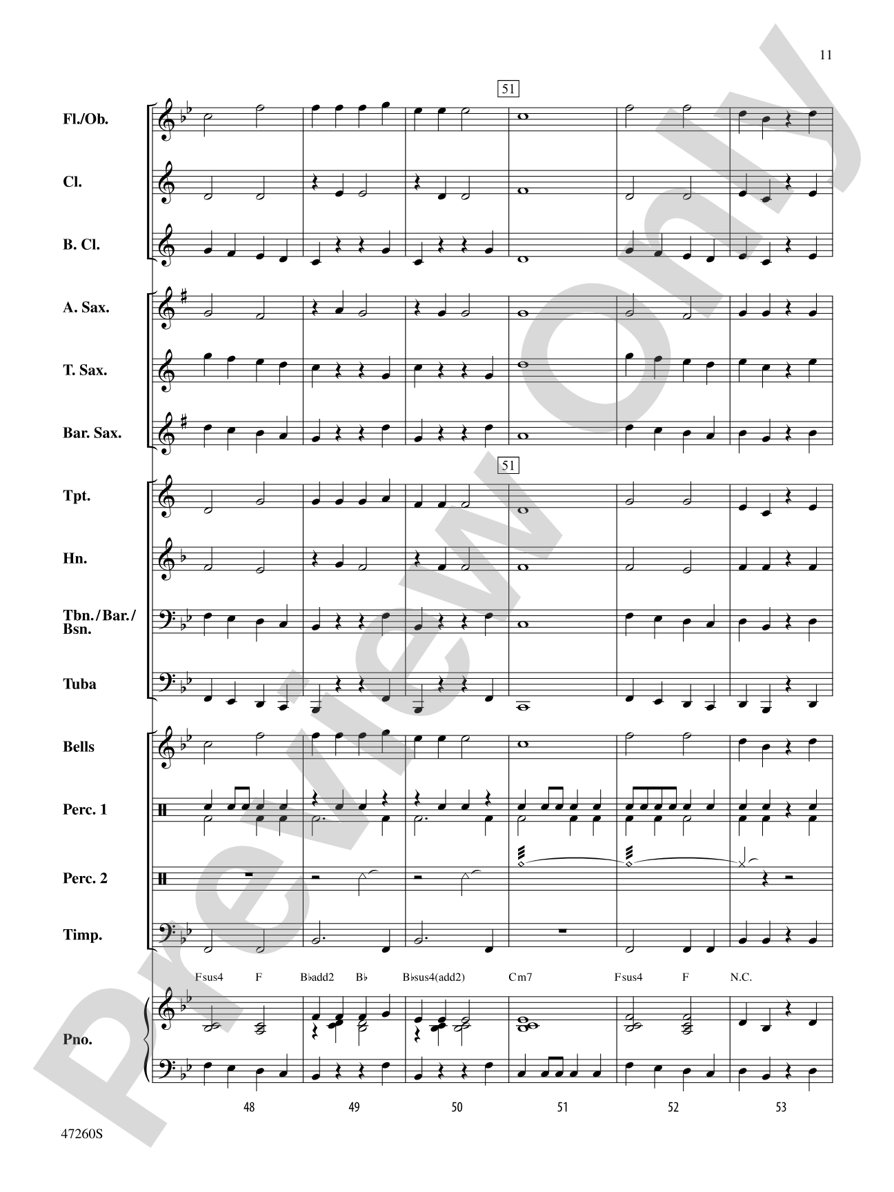 Just Add Music: Concert Band Conductor Score & Parts