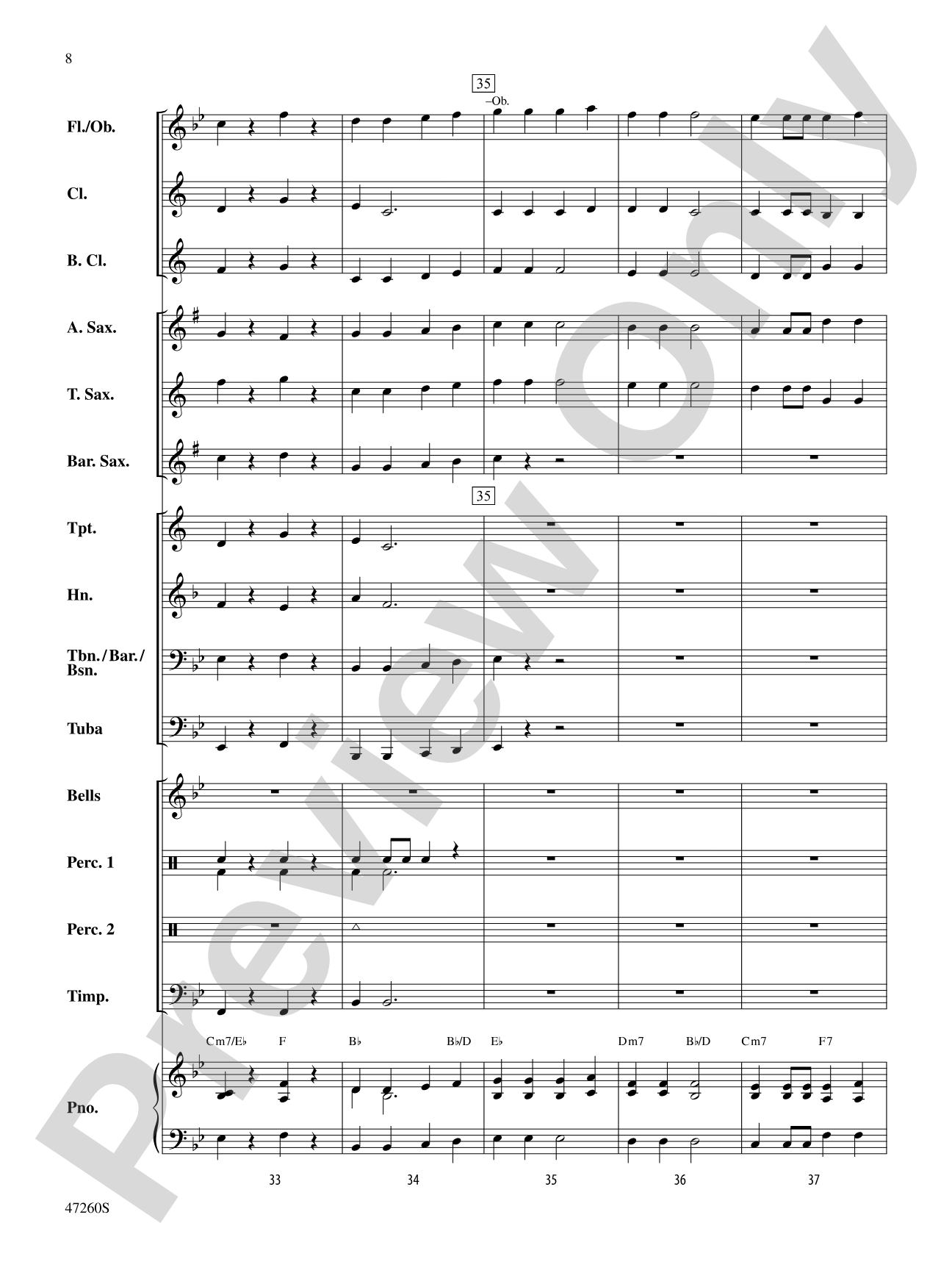 Just Add Music: Concert Band Conductor Score & Parts