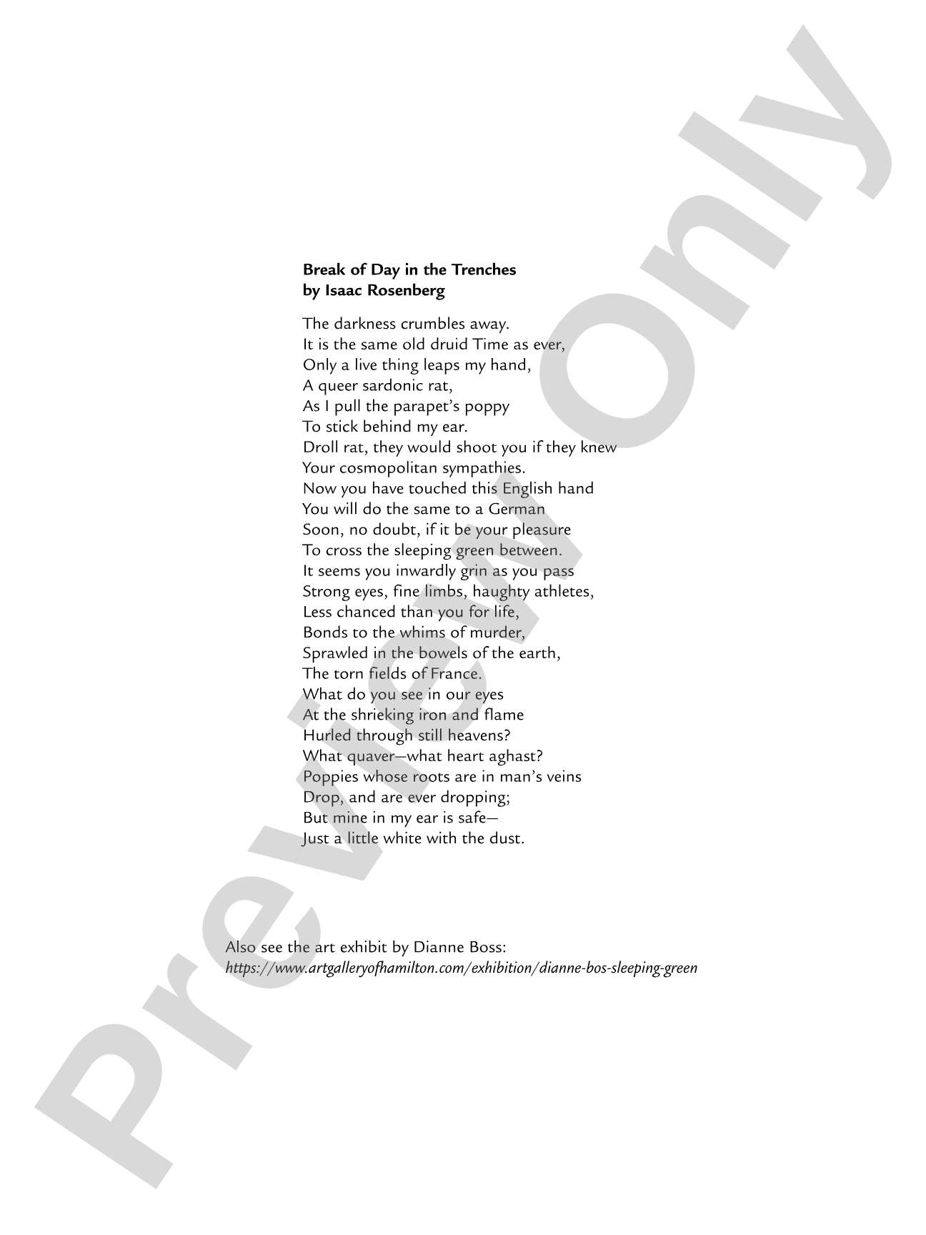 To Cross the Sleeping Green: Concert Band Conductor Score & Parts