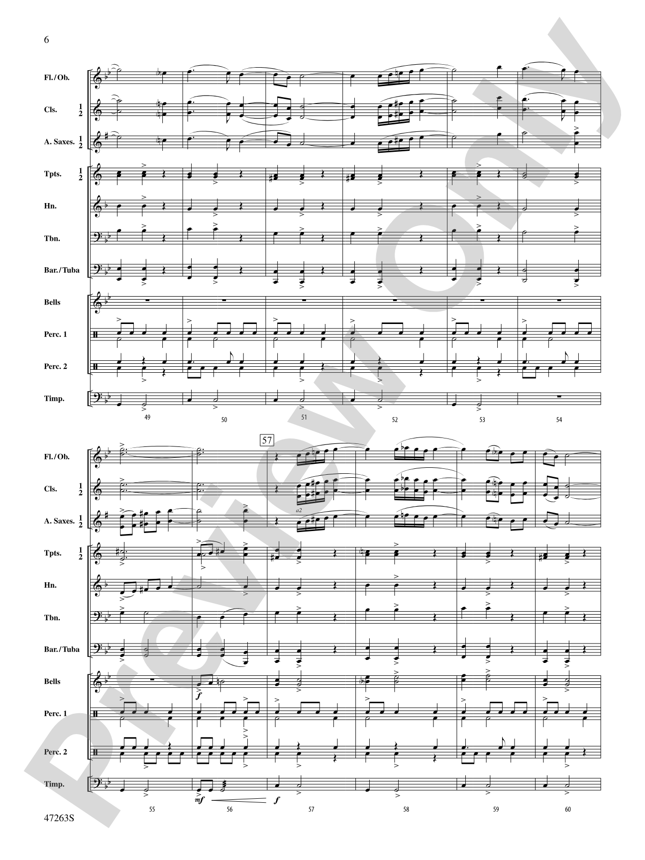 Galliard: Concert Band Conductor Score & Parts