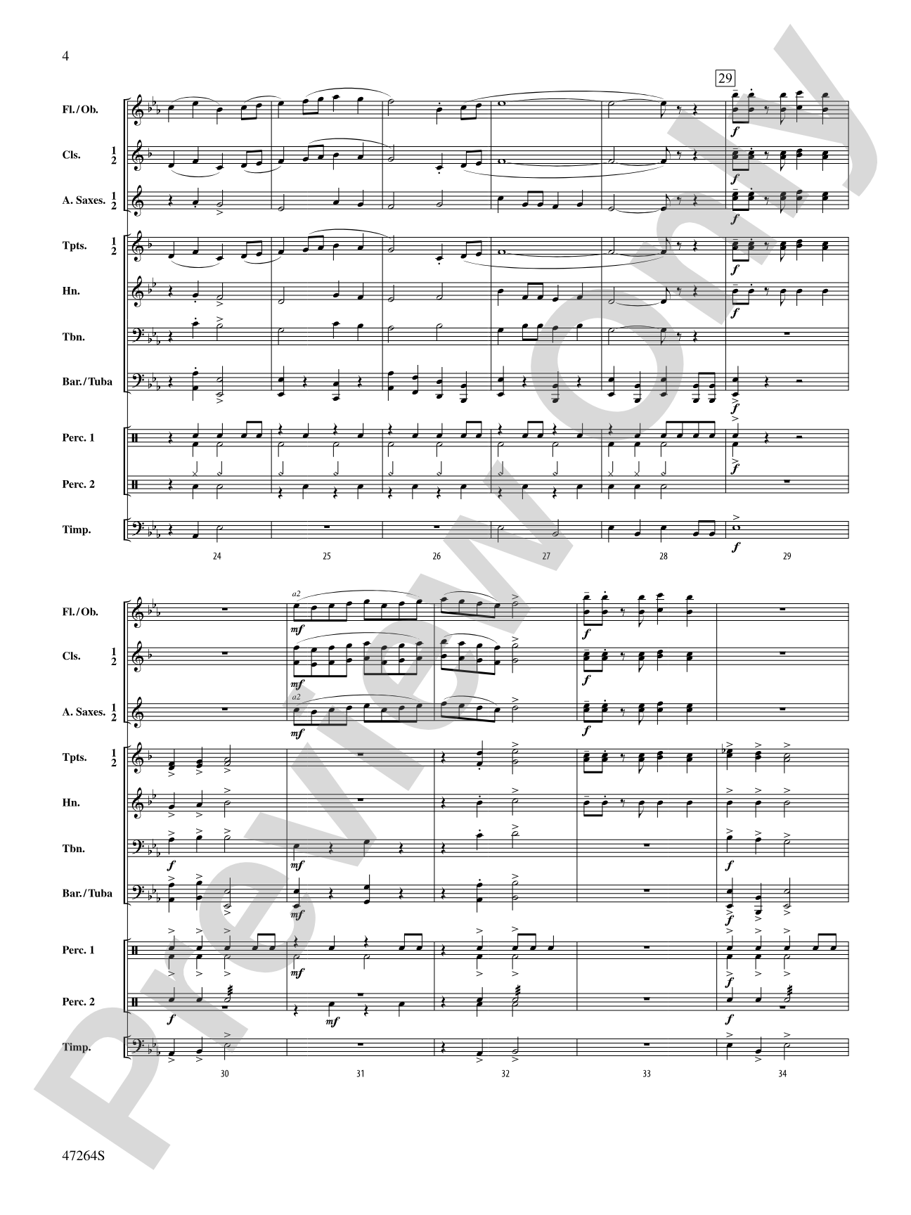 Stumptown Stomp: Concert Band Conductor Score & Parts