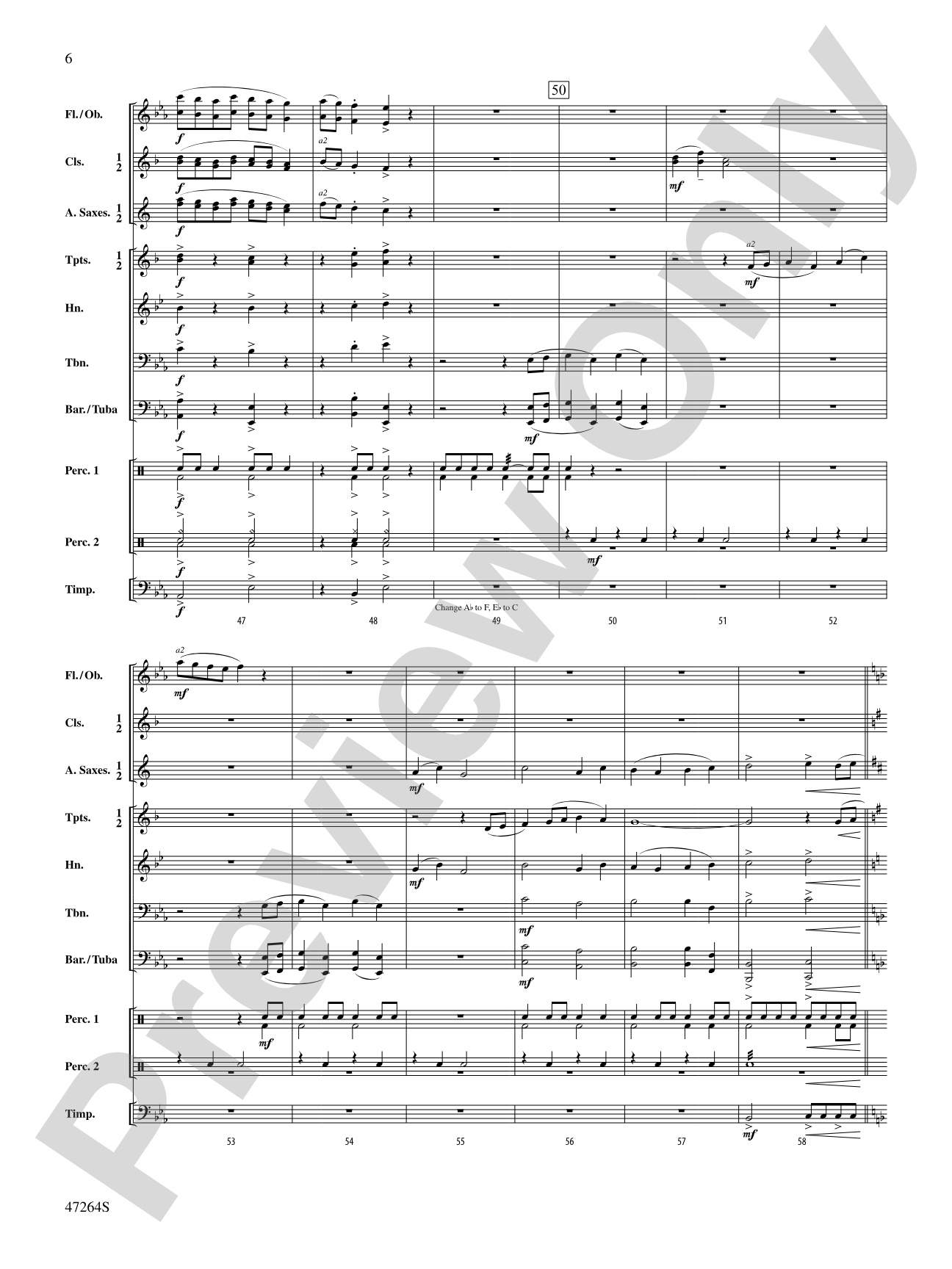 Stumptown Stomp: Concert Band Conductor Score & Parts