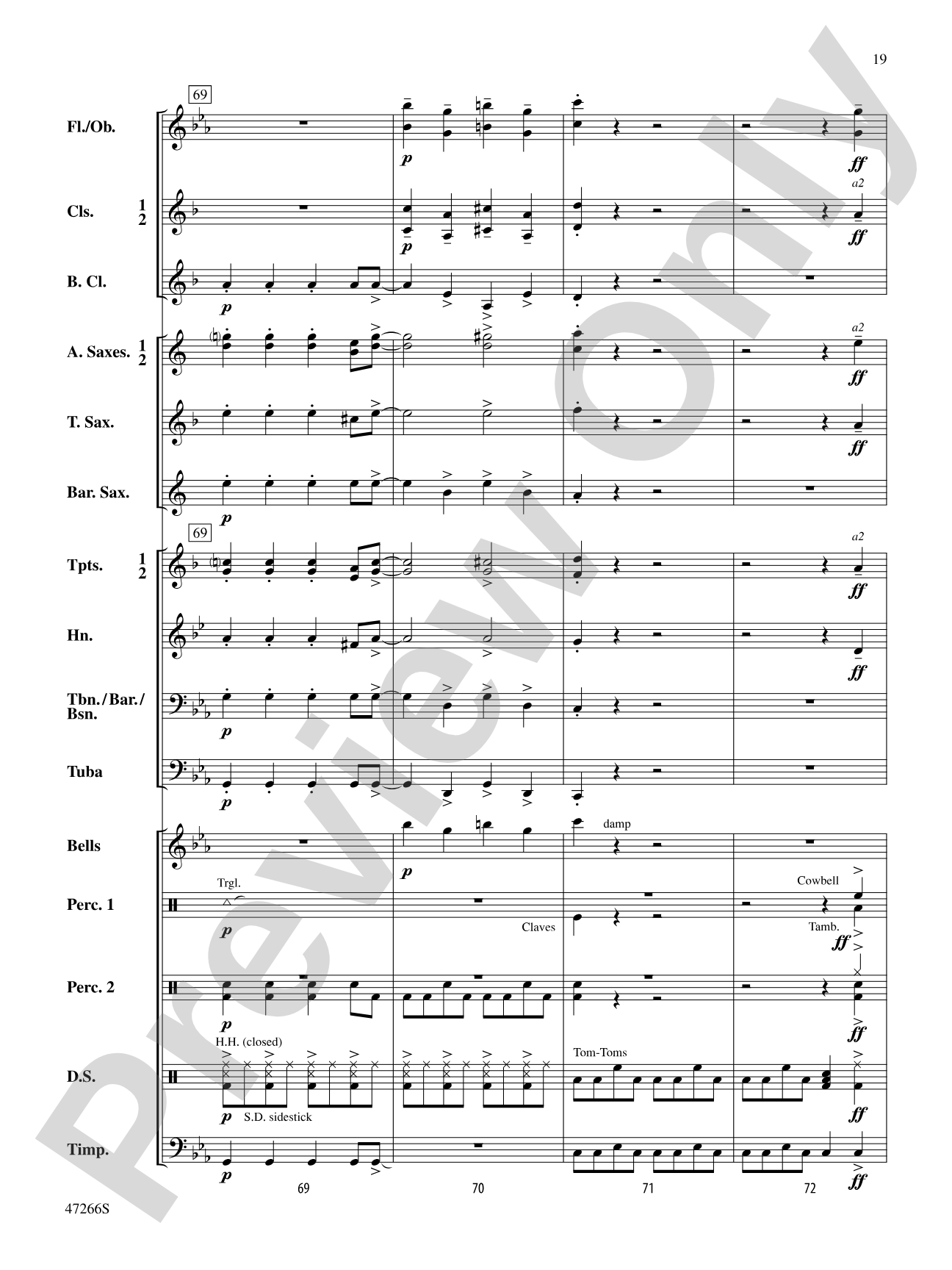 School Detective: Concert Band Conductor Score & Parts