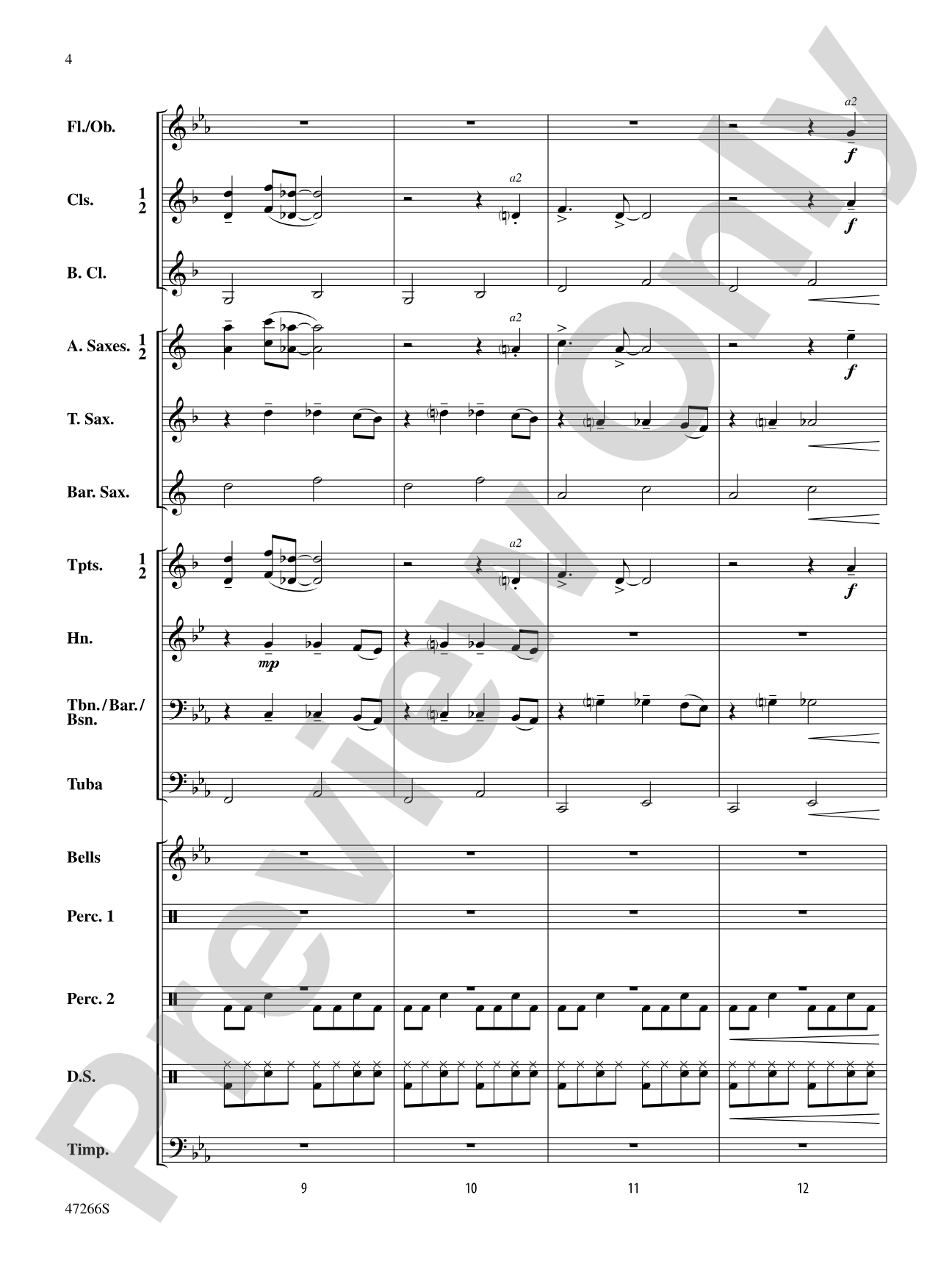 School Detective: Concert Band Conductor Score & Parts