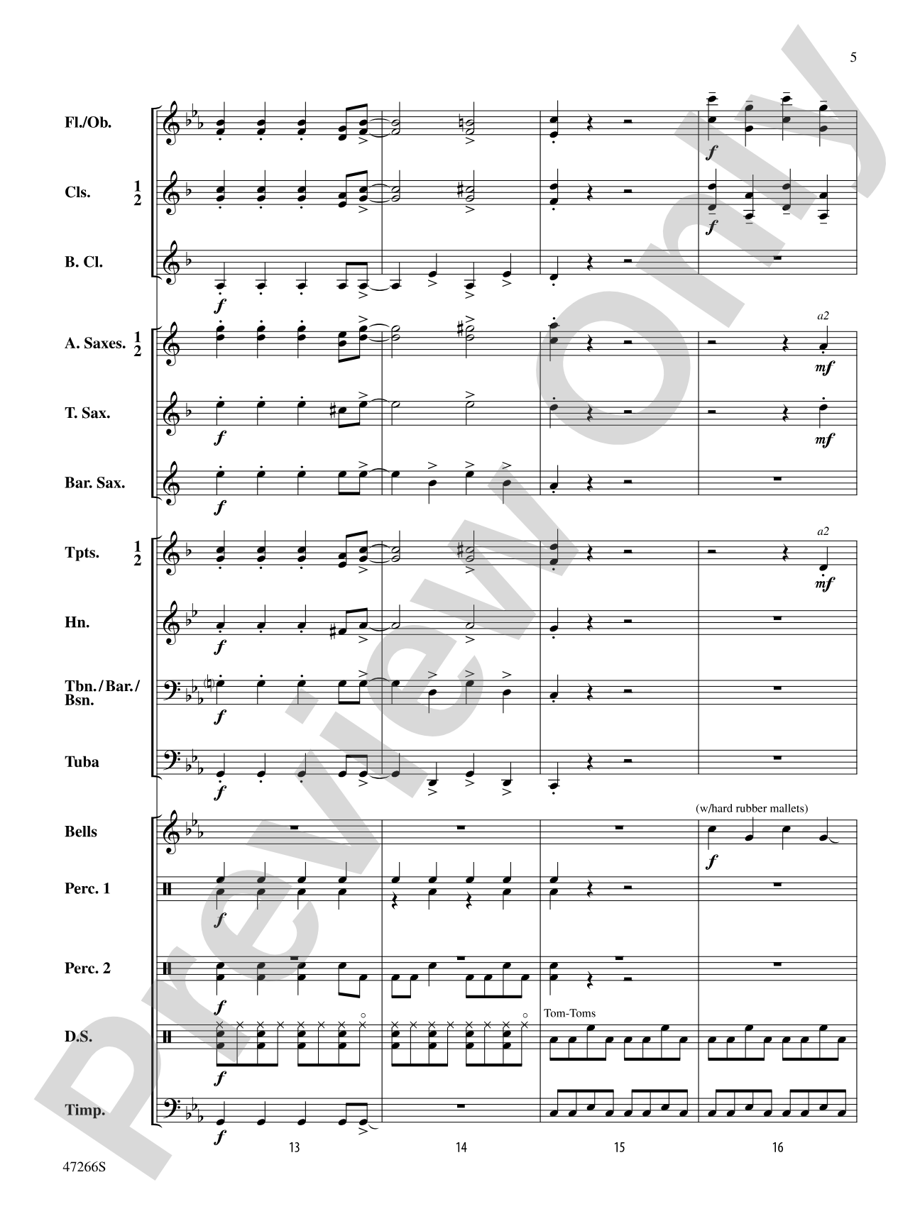 School Detective: Concert Band Conductor Score & Parts
