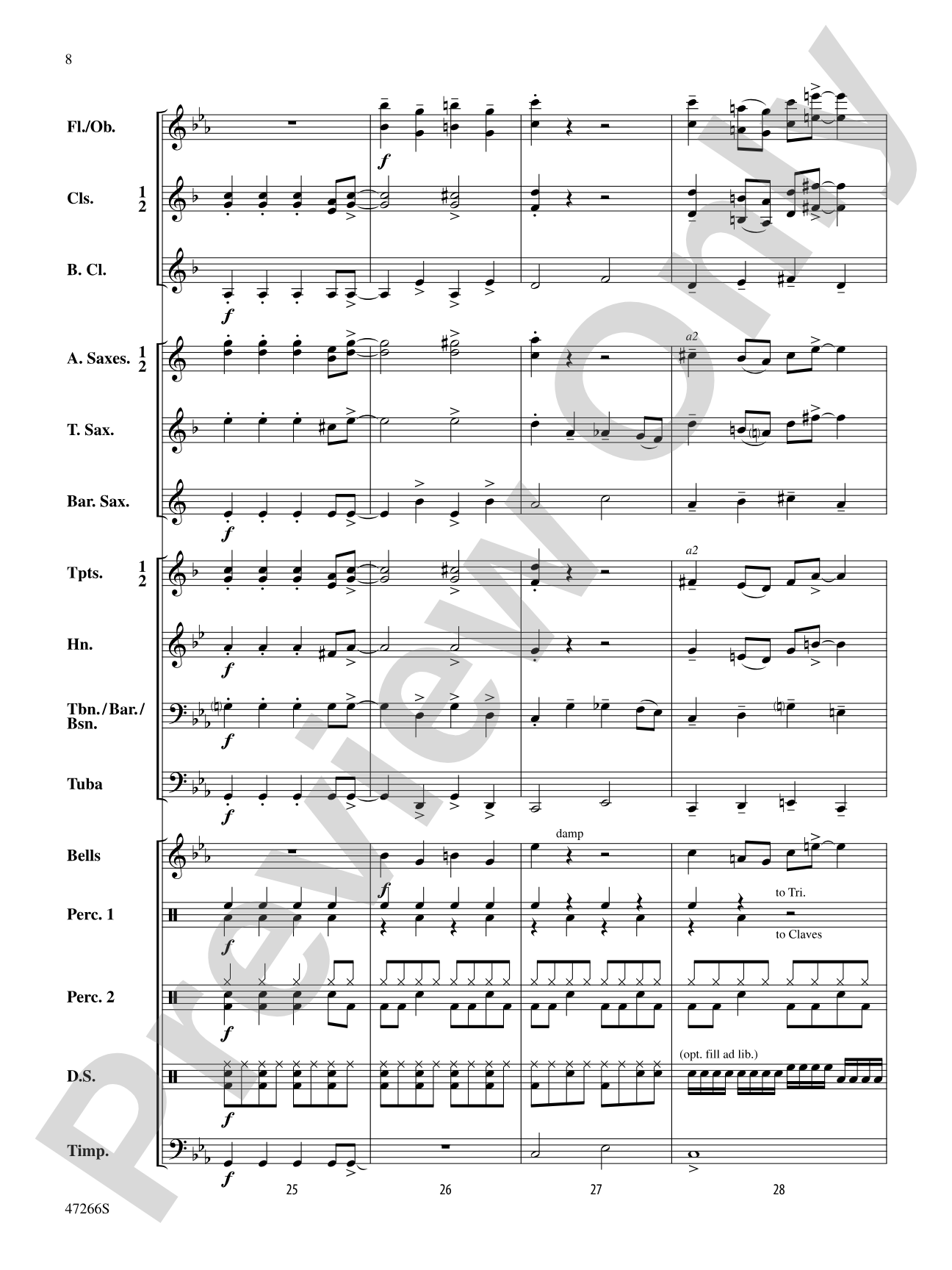 School Detective: Concert Band Conductor Score & Parts