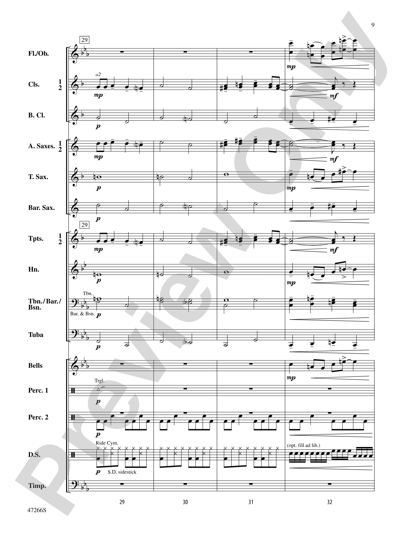 School Detective: Concert Band Conductor Score & Parts