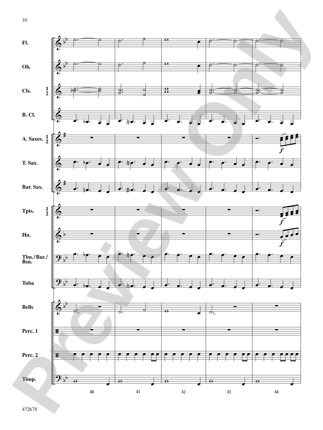 Of Pride and Power: Score