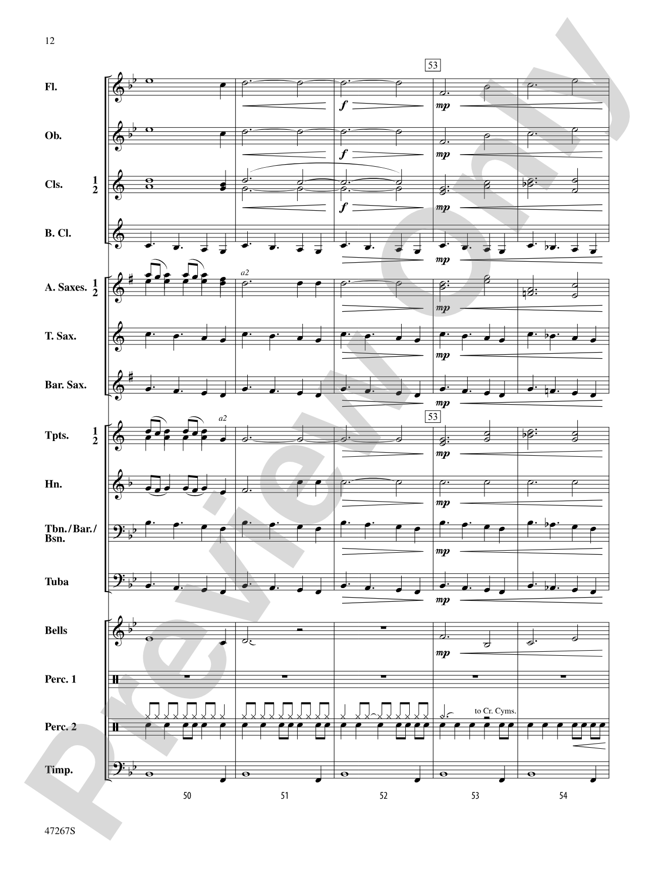 Of Pride and Power: Score