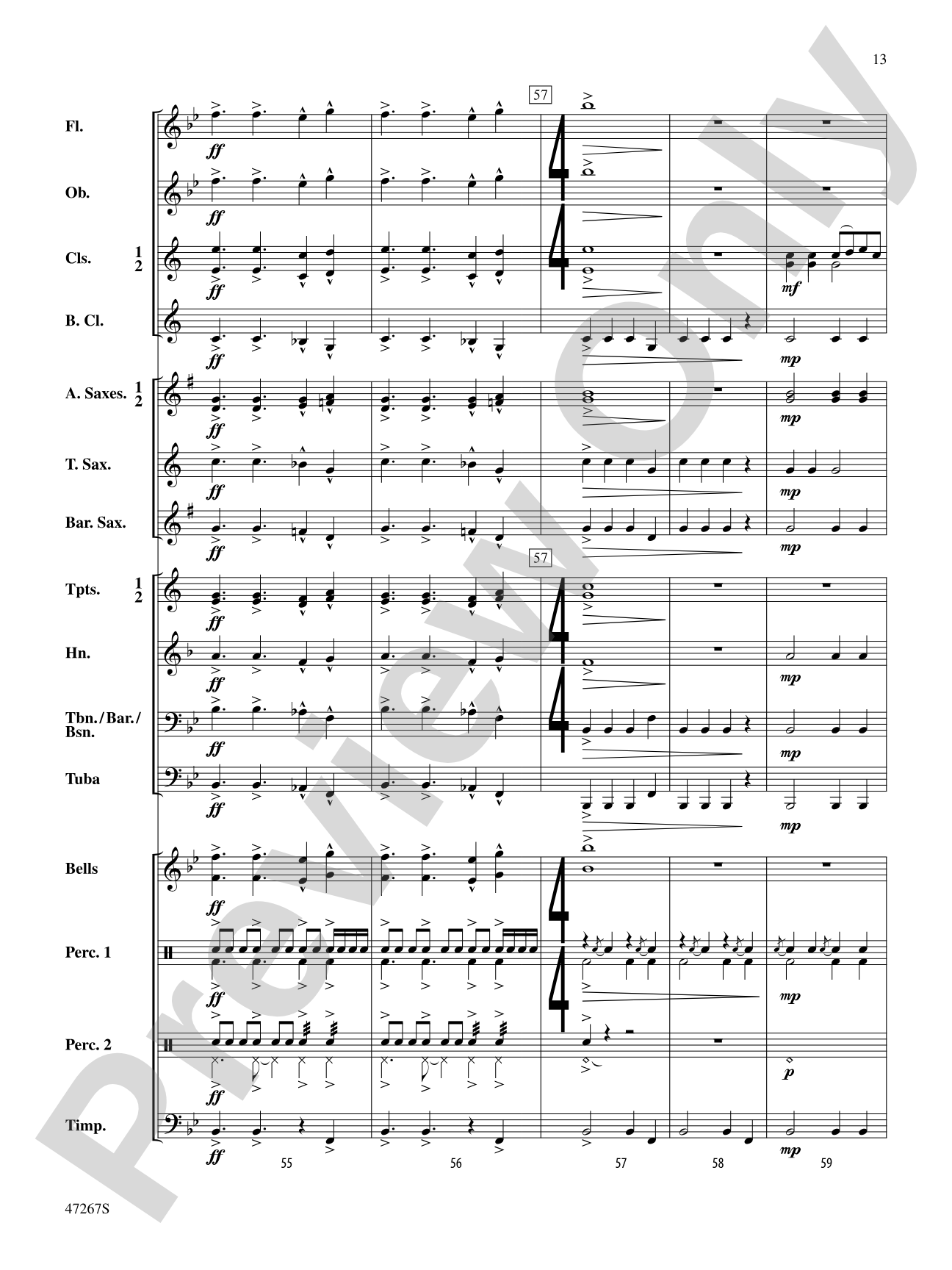 Of Pride and Power: Score