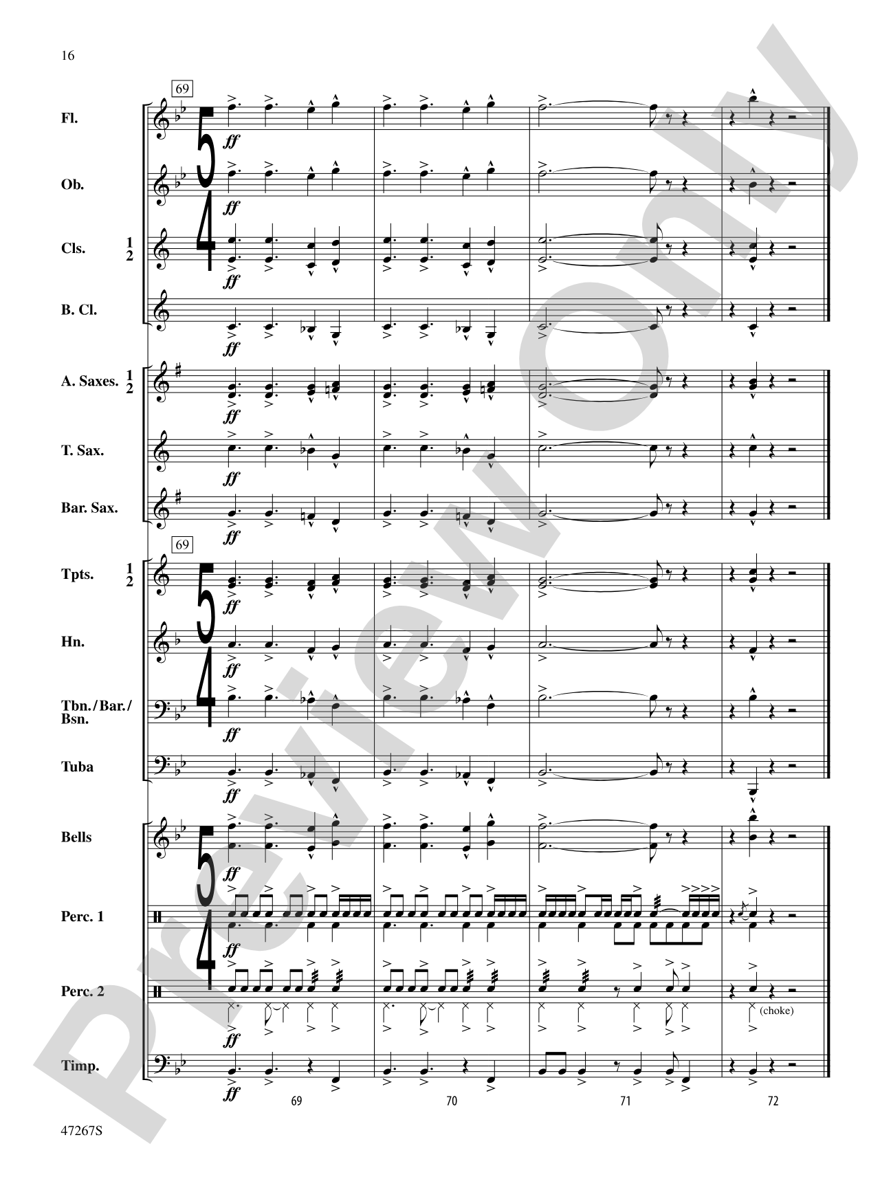 Of Pride and Power: Score