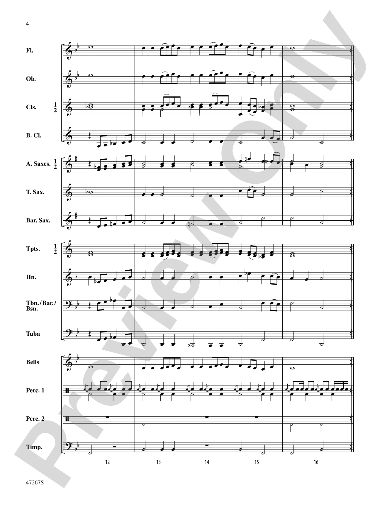 Of Pride and Power: Score