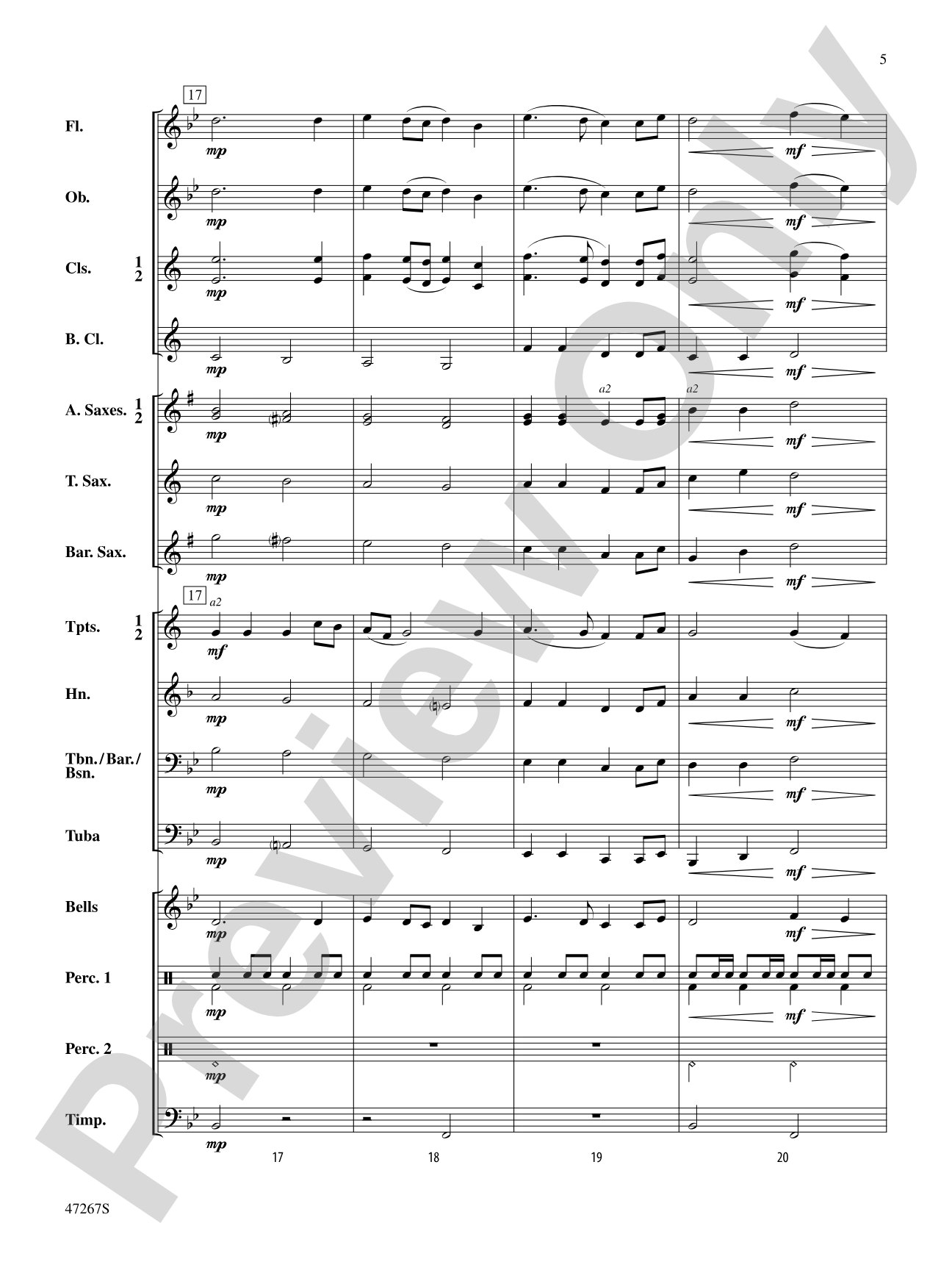Of Pride and Power: Score
