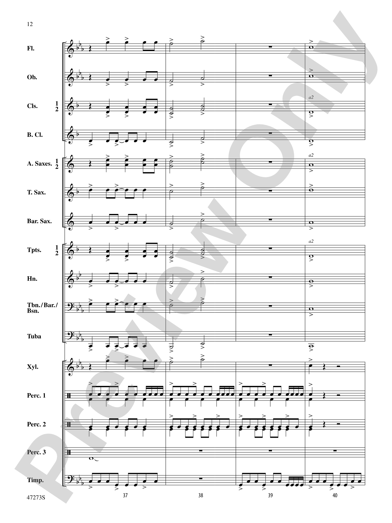 Armor of the Mystic: Concert Band Conductor Score & Parts