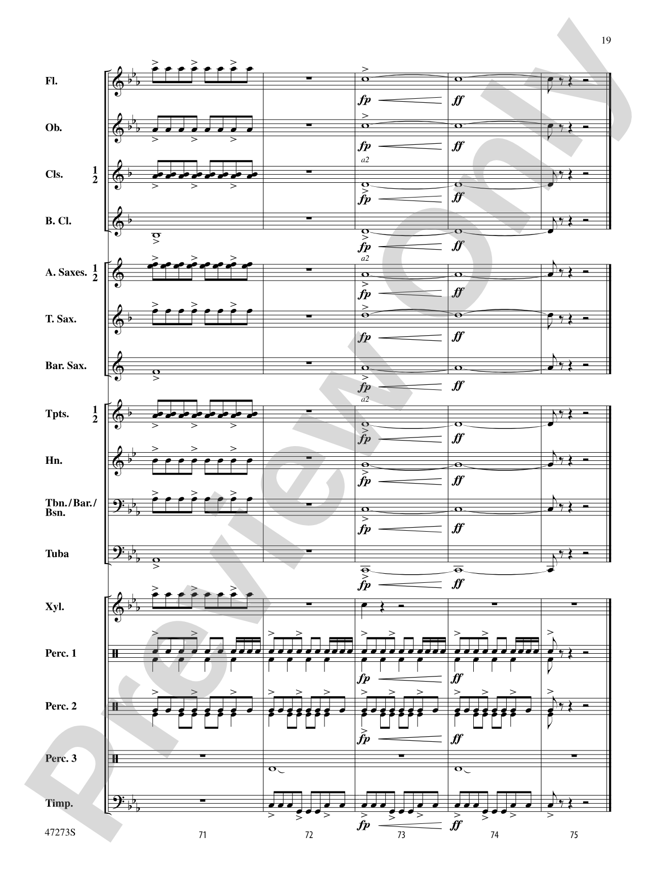 Armor of the Mystic: Concert Band Conductor Score & Parts