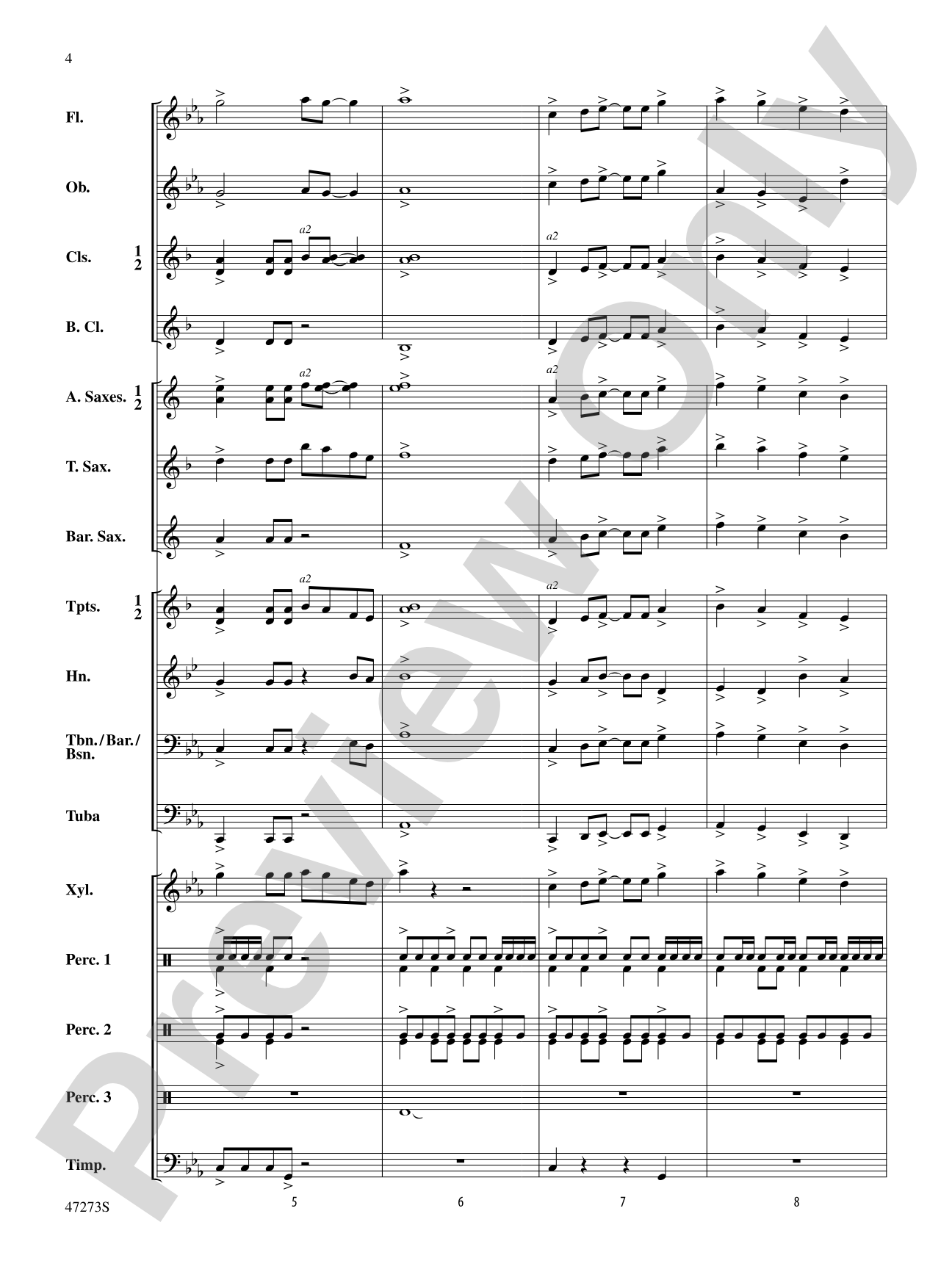 Armor of the Mystic: Concert Band Conductor Score & Parts