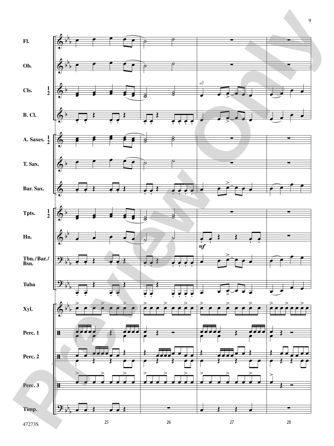 Armor of the Mystic: Concert Band Conductor Score & Parts
