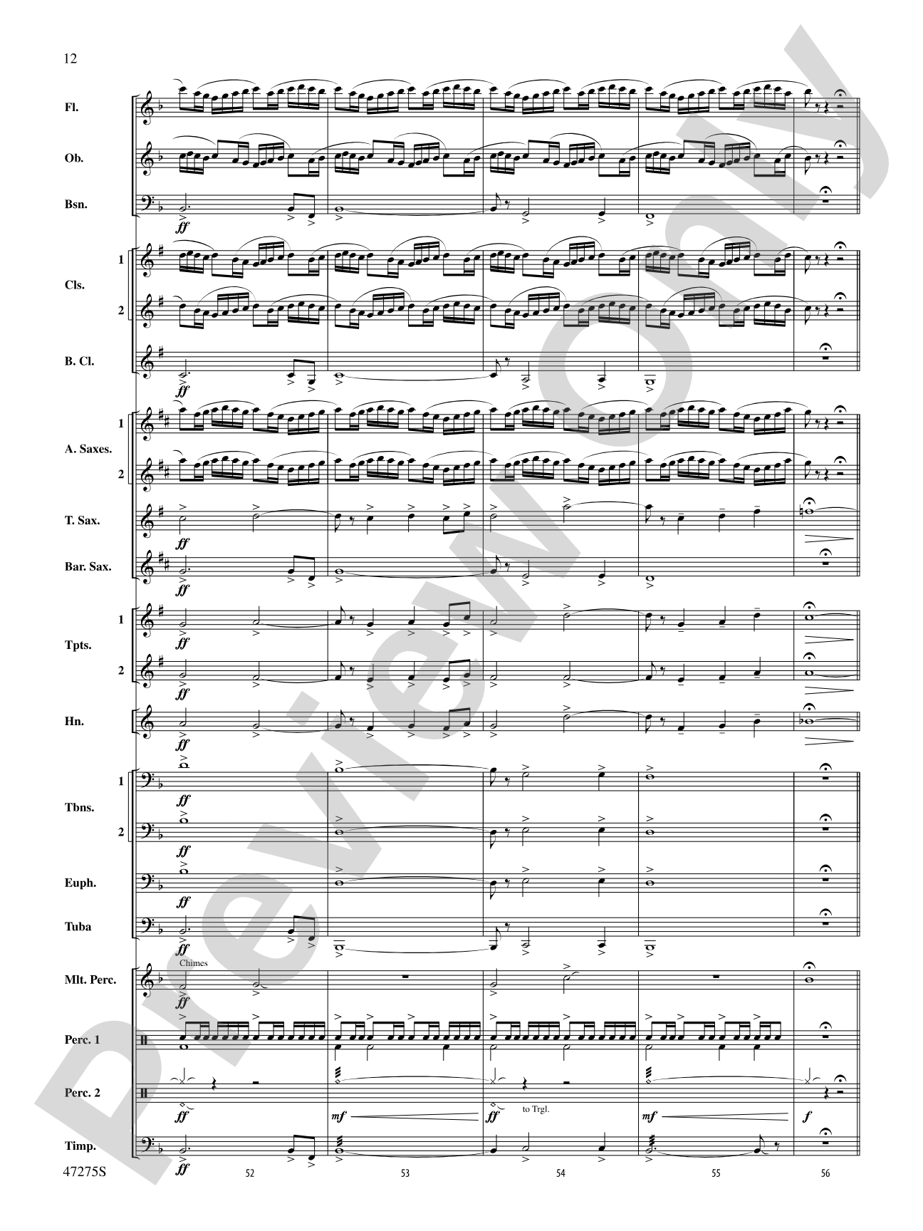 Power the Earth: Concert Band Conductor Score & Parts