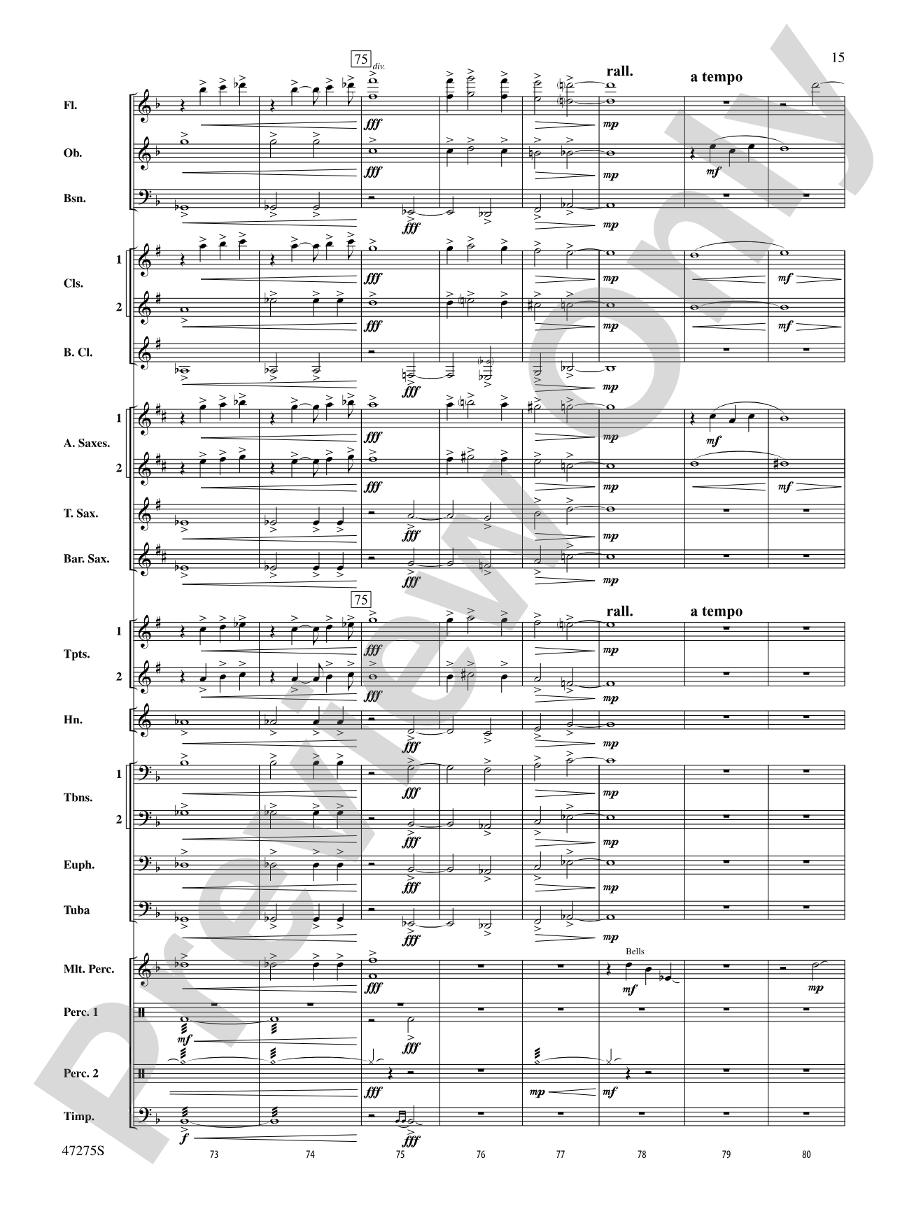 Power the Earth: Concert Band Conductor Score & Parts