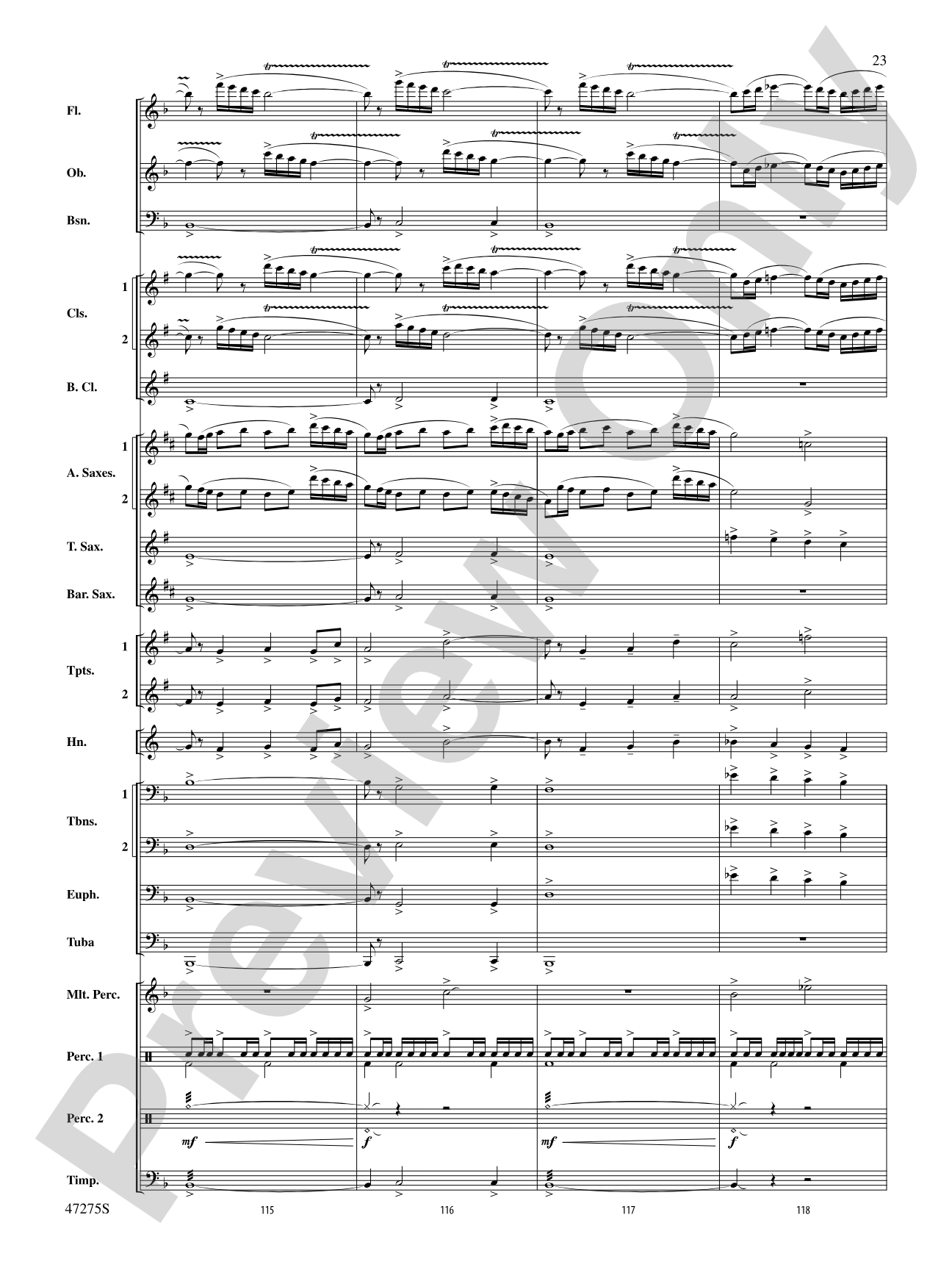 Power the Earth: Concert Band Conductor Score & Parts