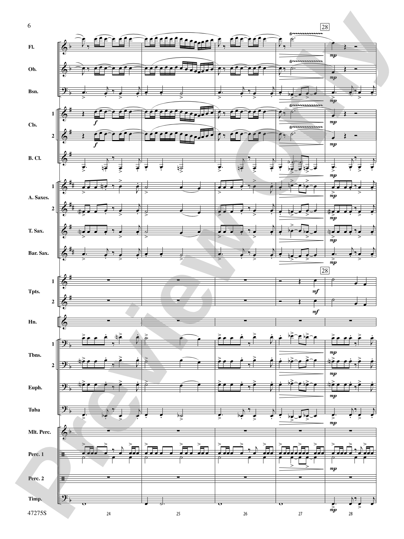Power the Earth: Concert Band Conductor Score & Parts