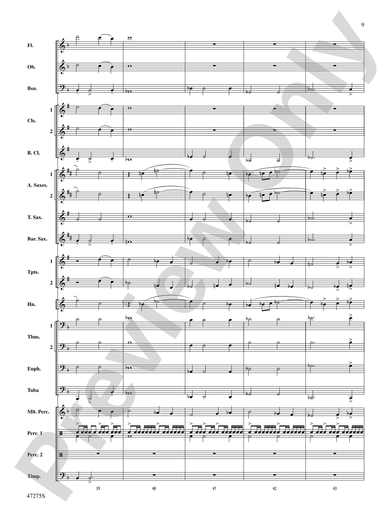 Power the Earth: Concert Band Conductor Score & Parts