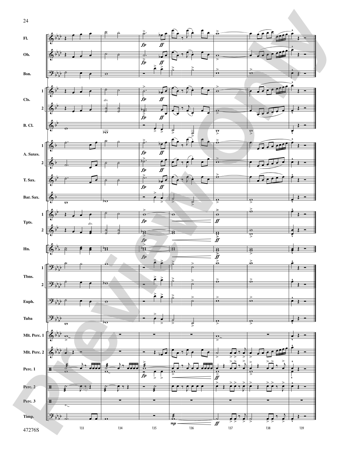 Journey: Concert Band Conductor Score & Parts