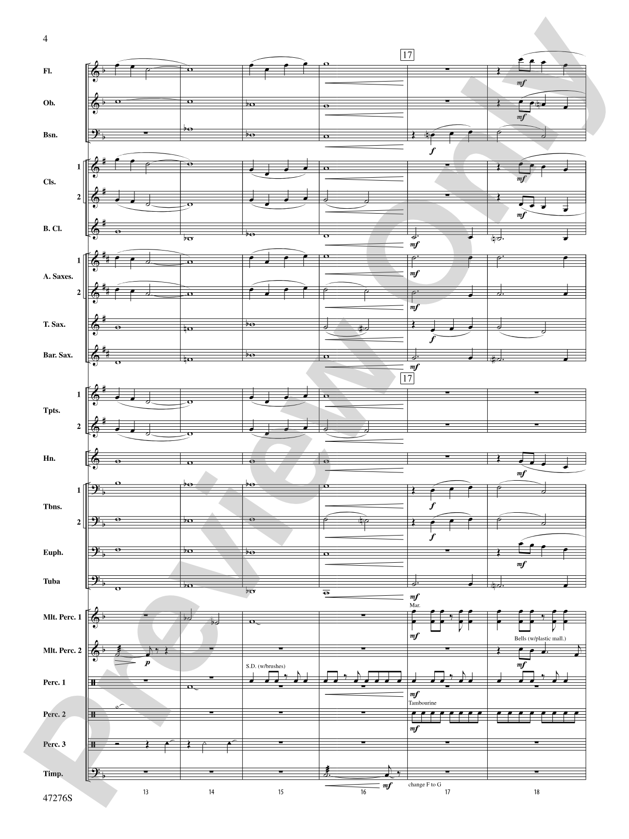 Journey: Concert Band Conductor Score & Parts