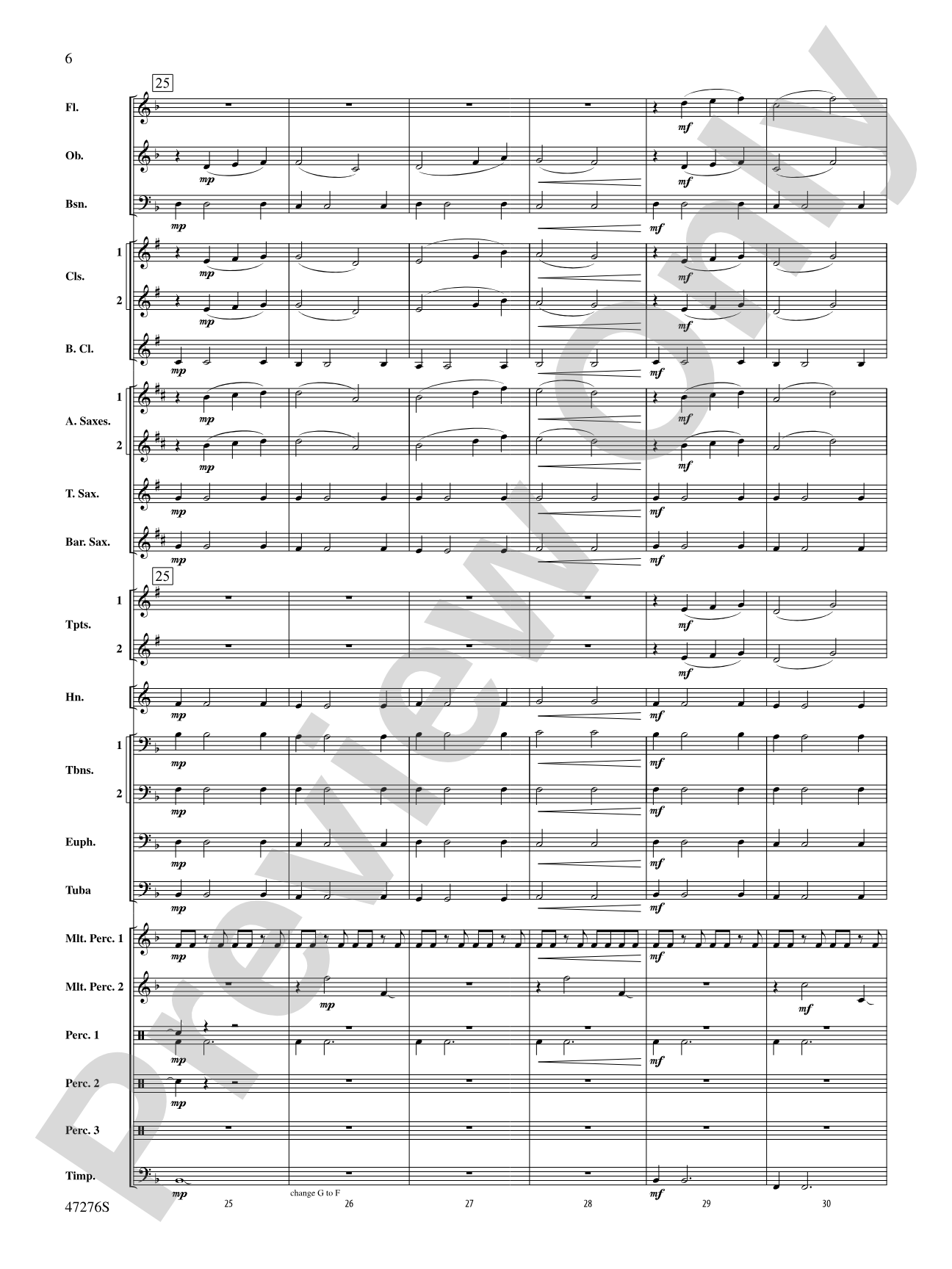 Journey: Concert Band Conductor Score & Parts