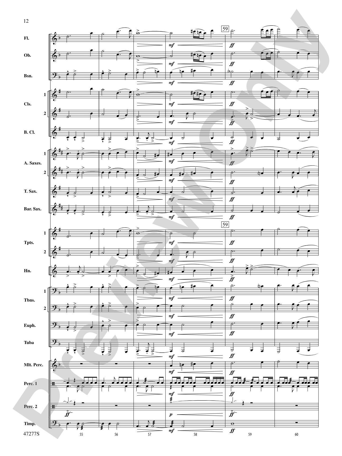 Legion: Concert Band Conductor Score & Parts