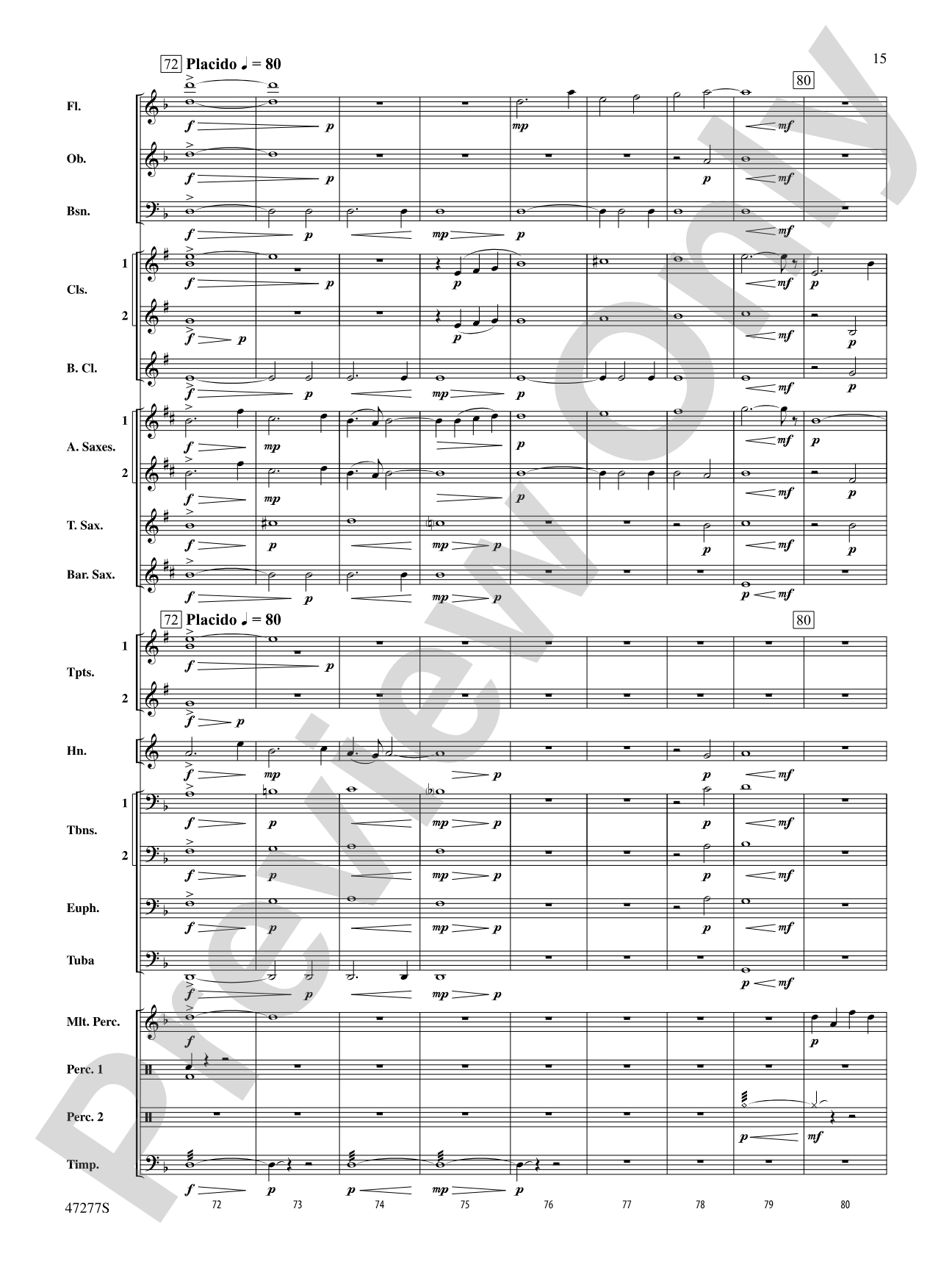 Legion: Concert Band Conductor Score & Parts